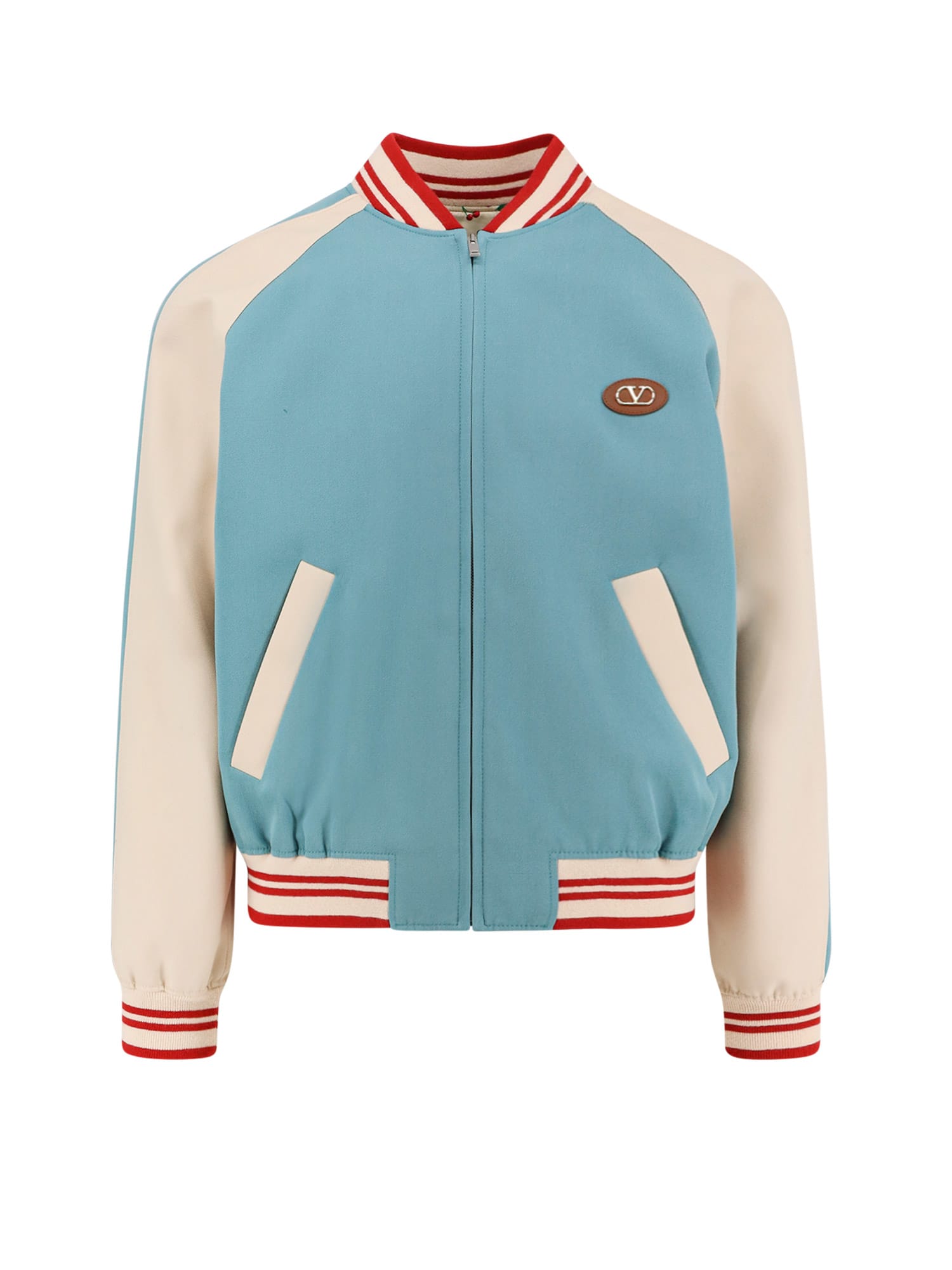 Valentino Le Chat De La Maison Virgin Wool Bomber Jacket