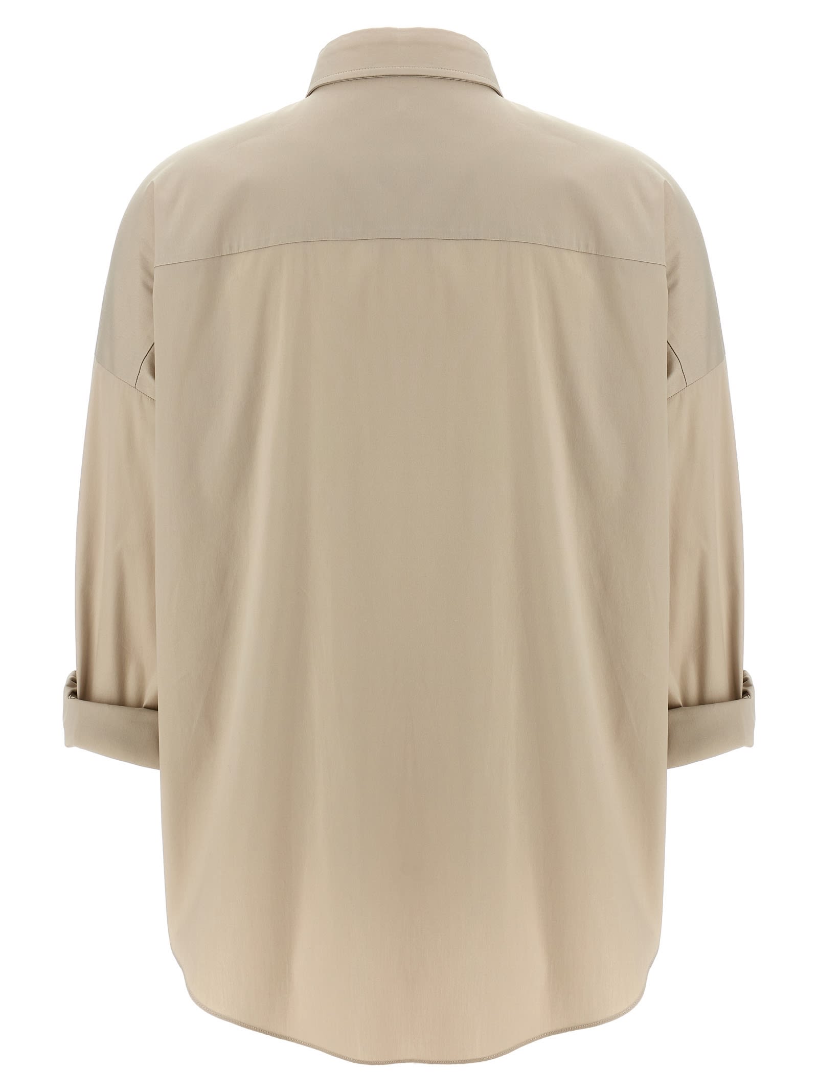 BRUNELLO CUCINELLI MONILE POPLIN SHIRT