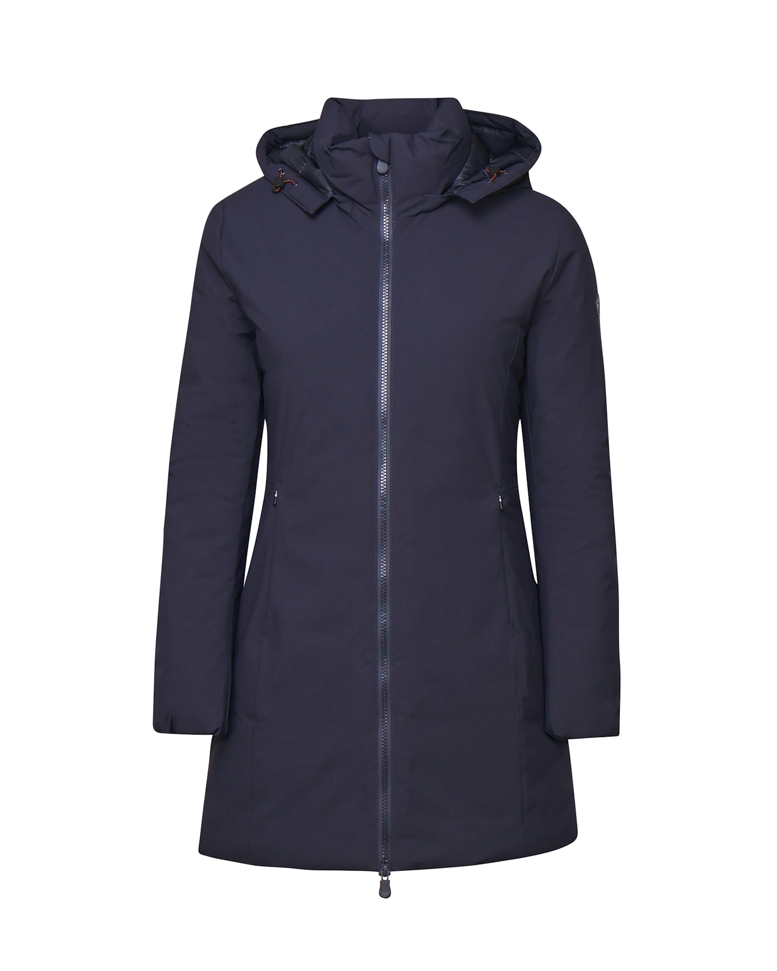 Shop Save The Duck Matt Long Jacket In Blue