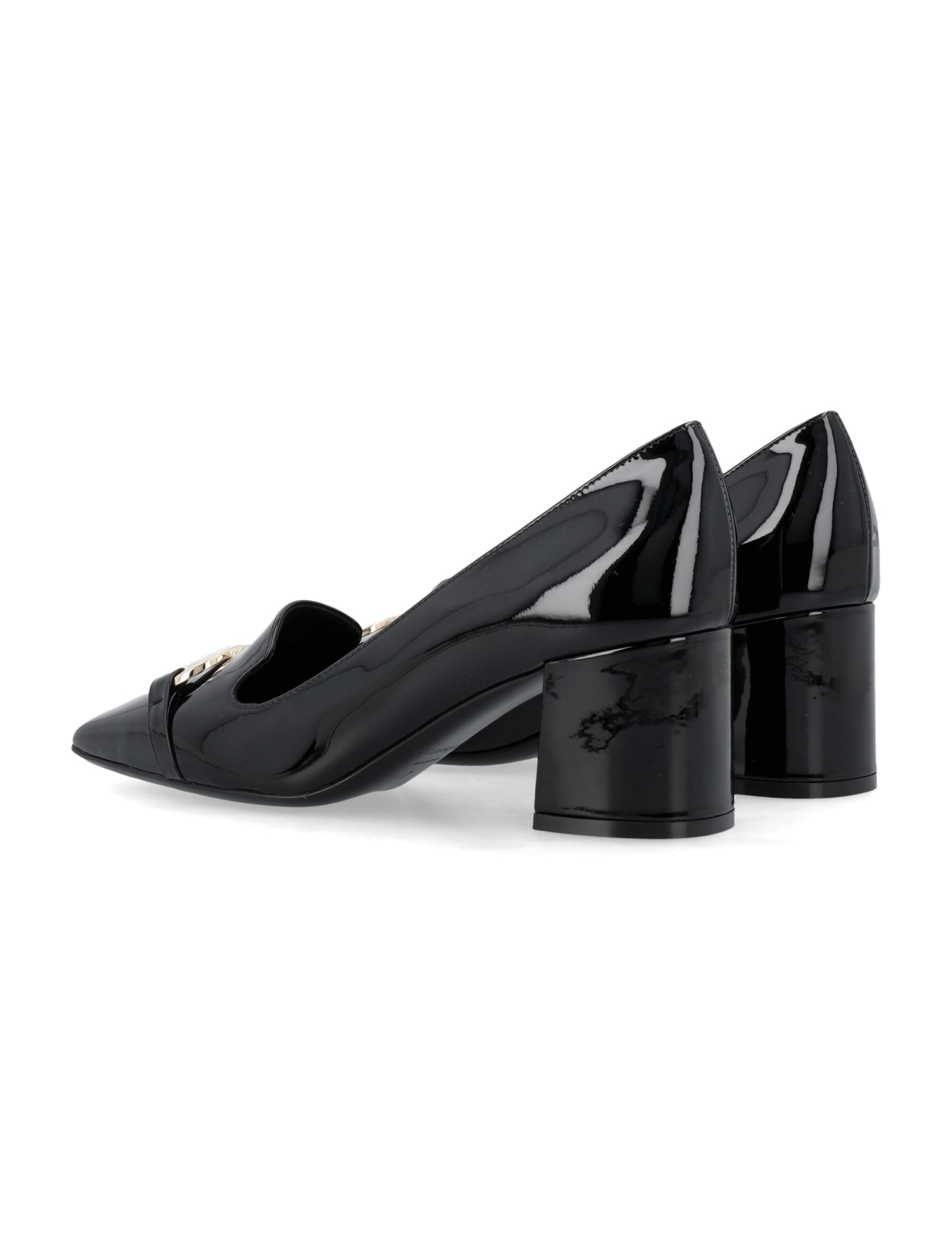 Shop Ferragamo Mirelle 60 Pumps In Nero