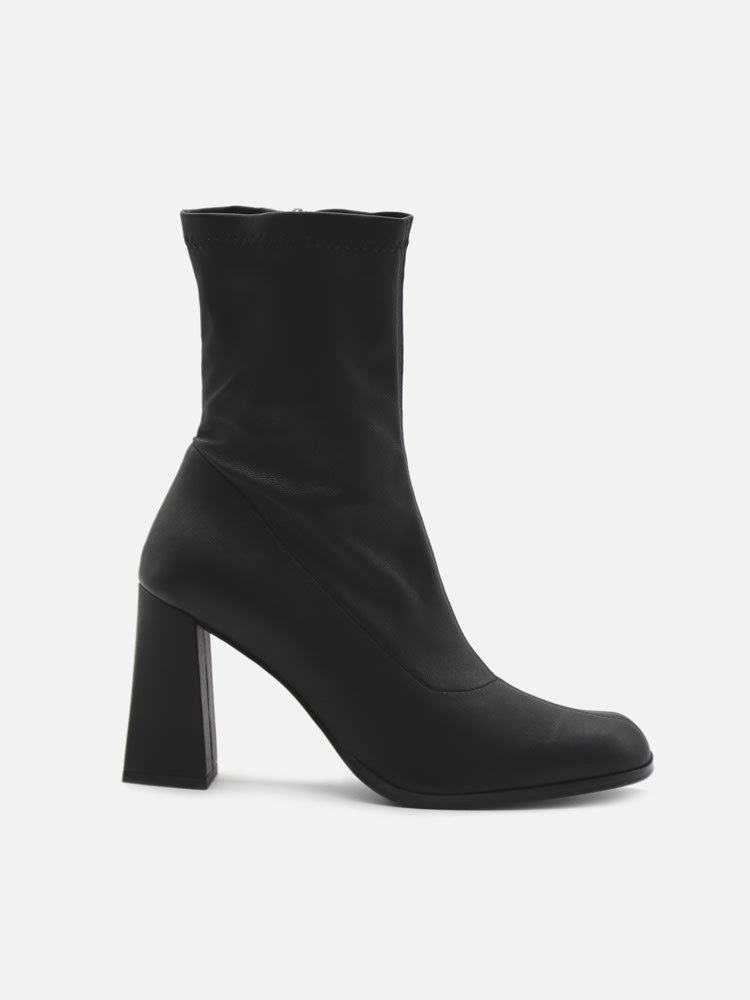 BY FAR Mel Leather Ankle Boots