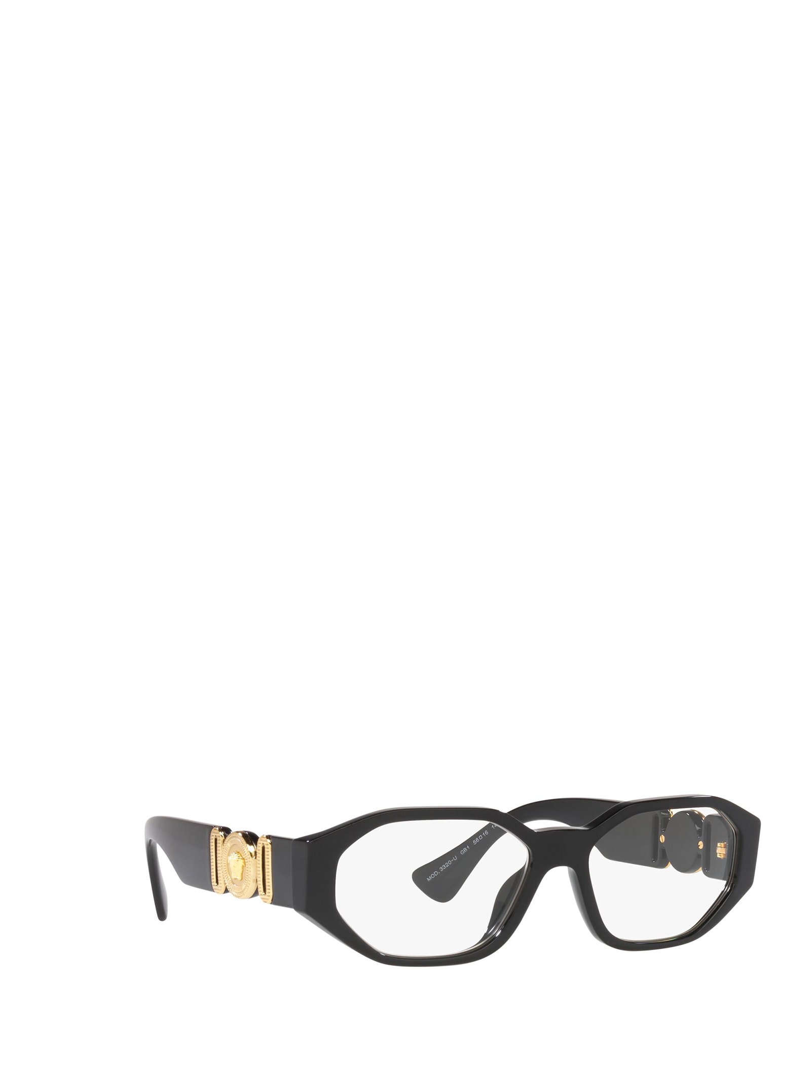 Shop Versace Ve3320u Black Glasses