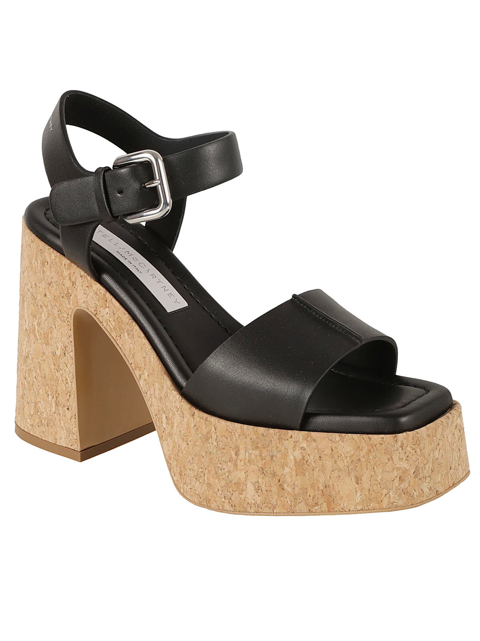 Shop Stella Mccartney Skyla Alter Sandals In Black