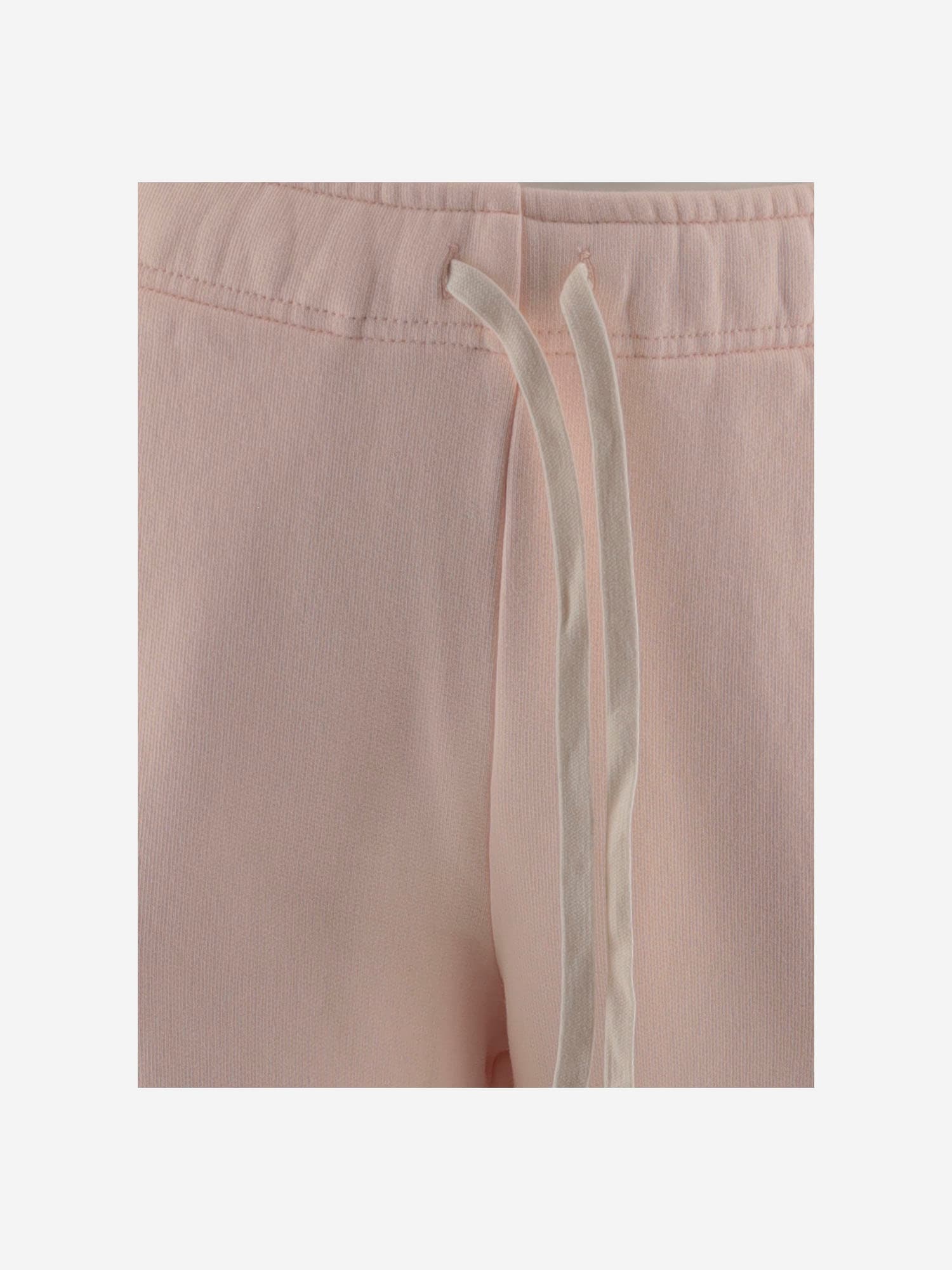 Autry Ease Jogging Pants With Logo In Pink