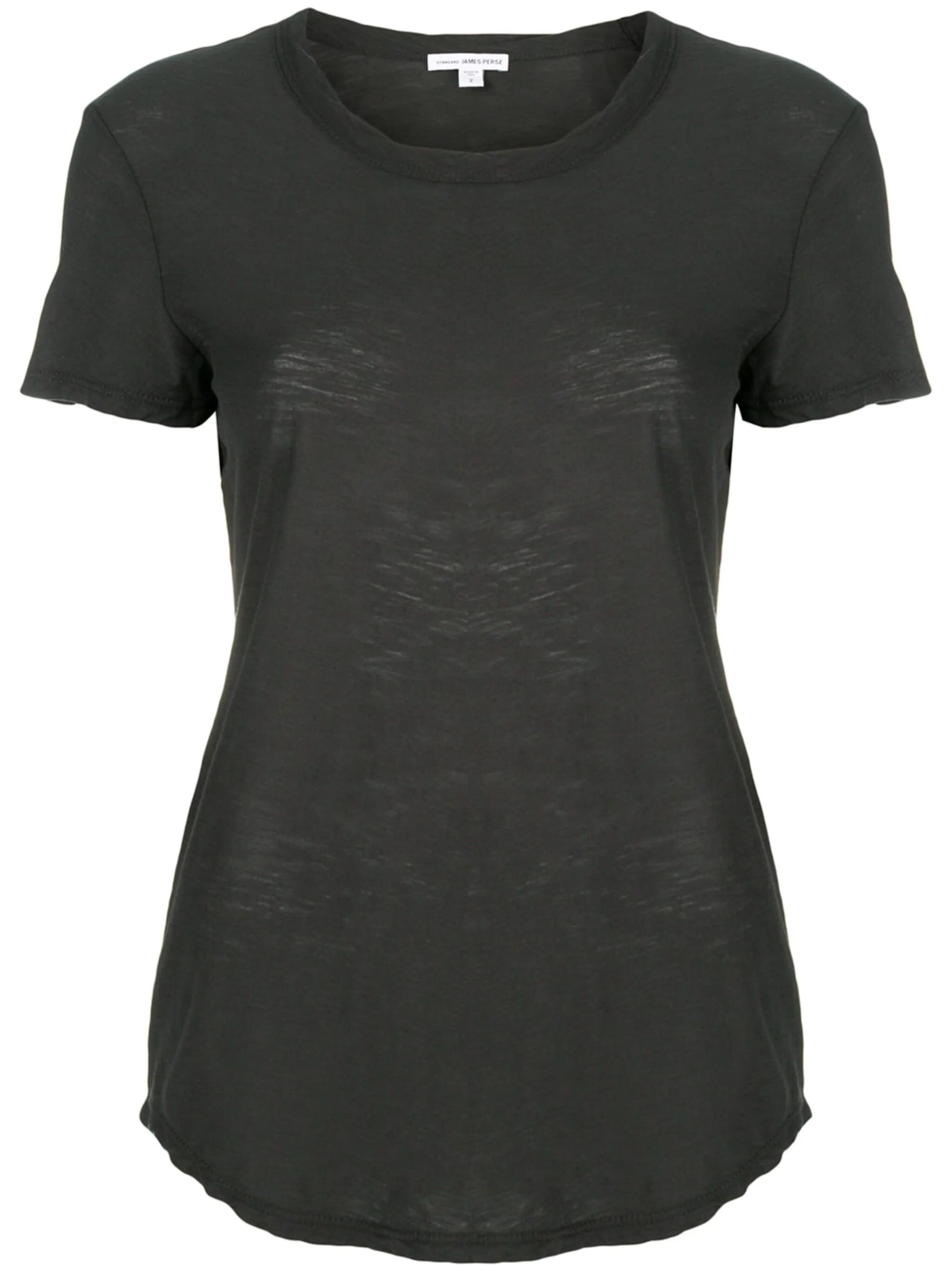 Shop James Perse Tshirt Avvitata In Cnr Carbon