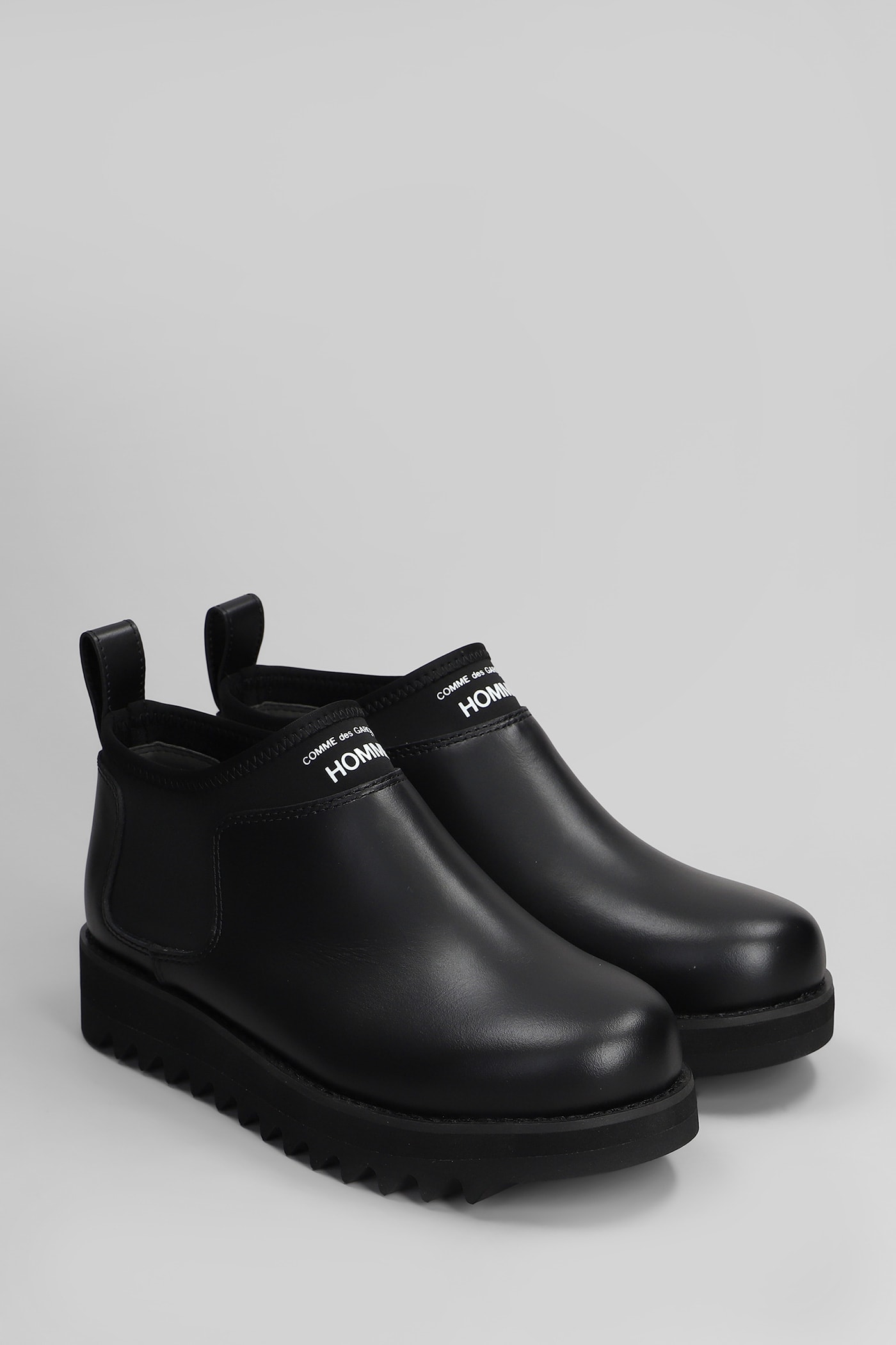 Comme Des Garçons Homme Deux Comme Des Garçons Homme Boots In Black