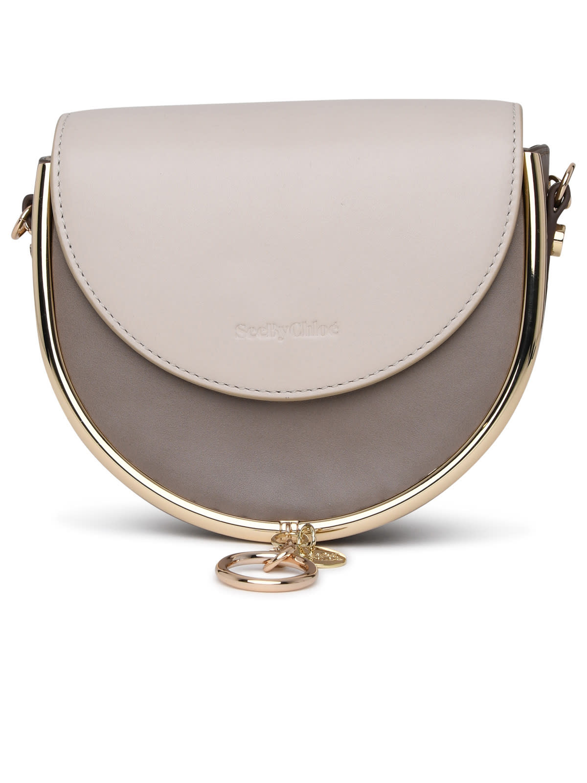 SEE BY CHLOÉ SMALL LEATHER MARA SHOULDER BAG