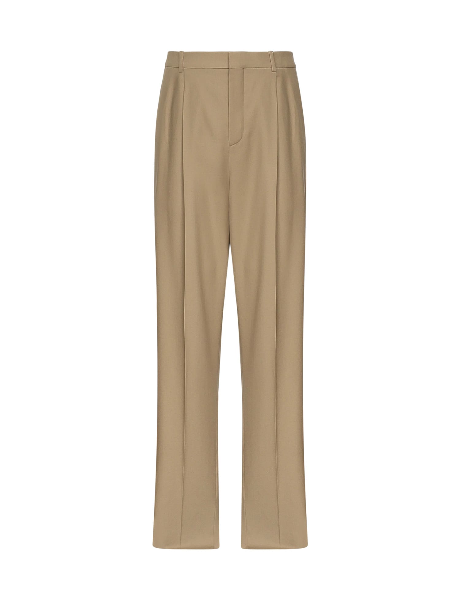Wool Gabardine Trousers