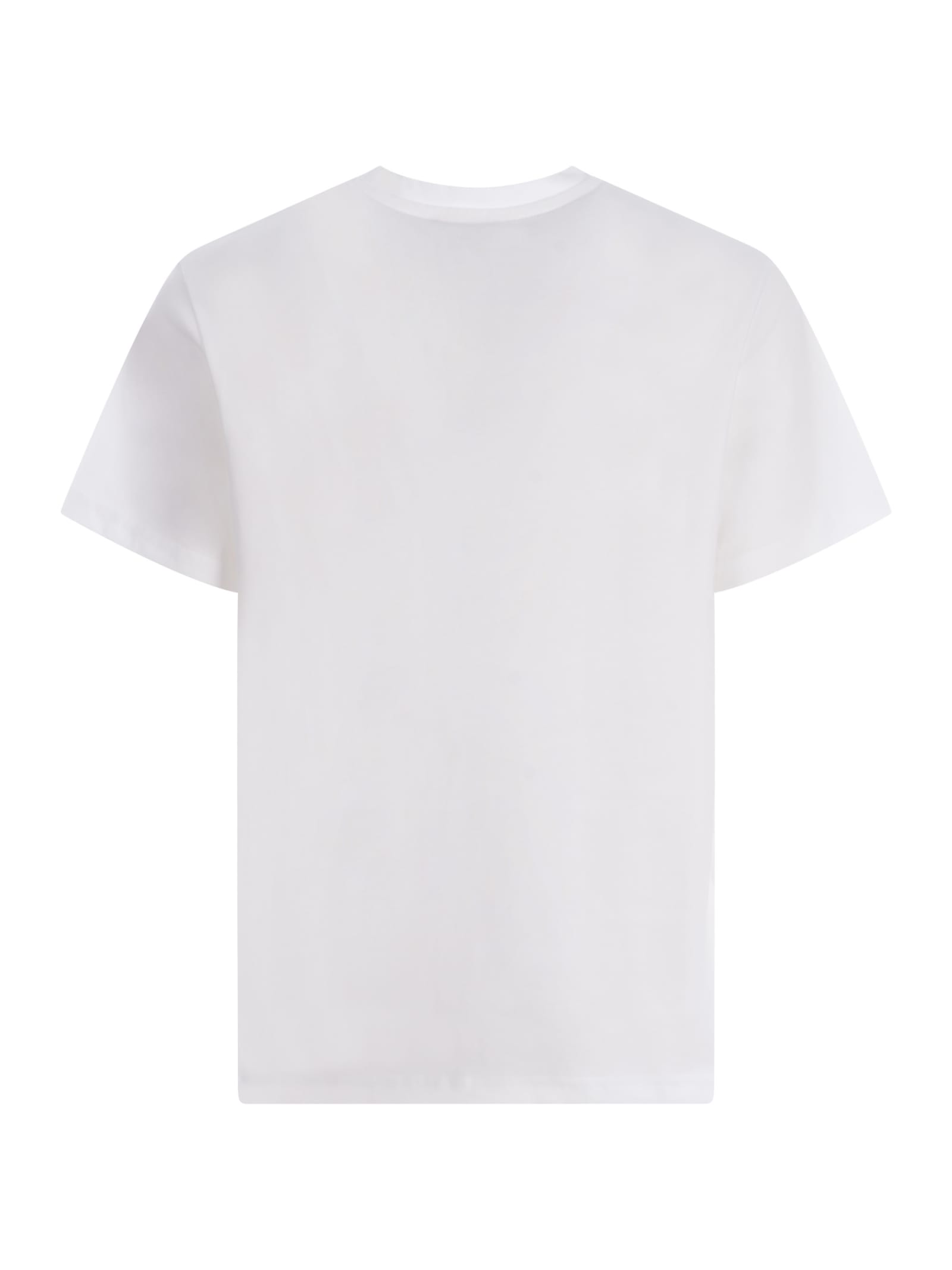Shop Apc T-shirt A.p.c. Raimond In Cotton In Bianco