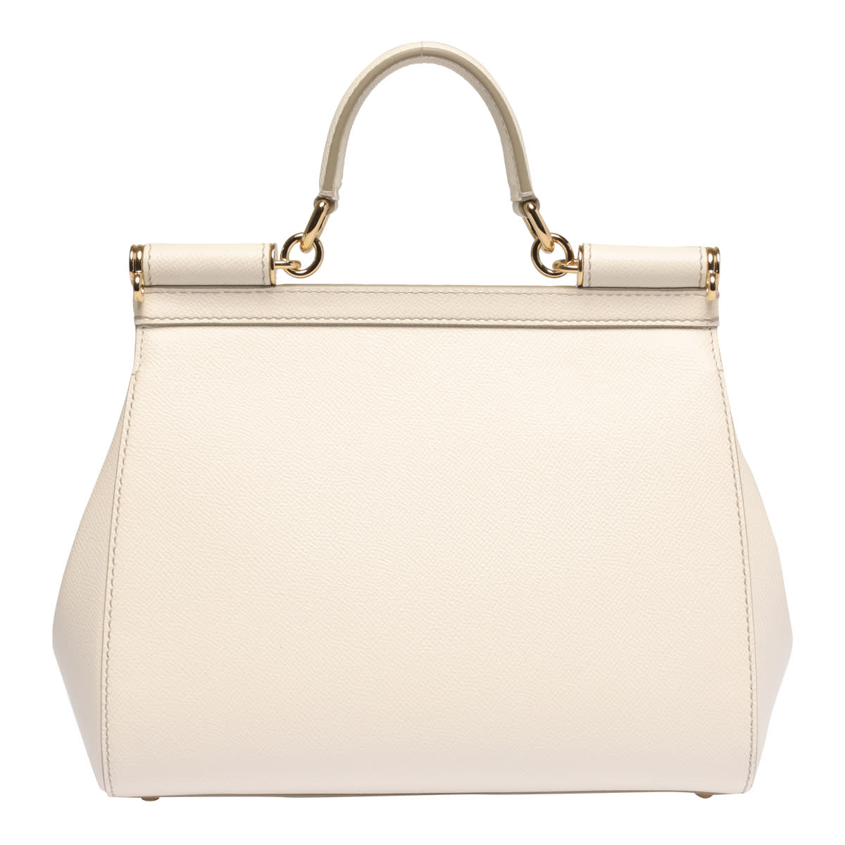 Shop Dolce & Gabbana Big Sicily Handbag In White