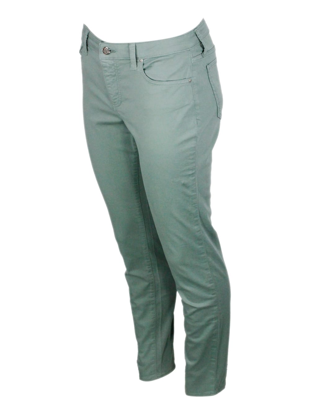 Armani Exchange Pants In Green