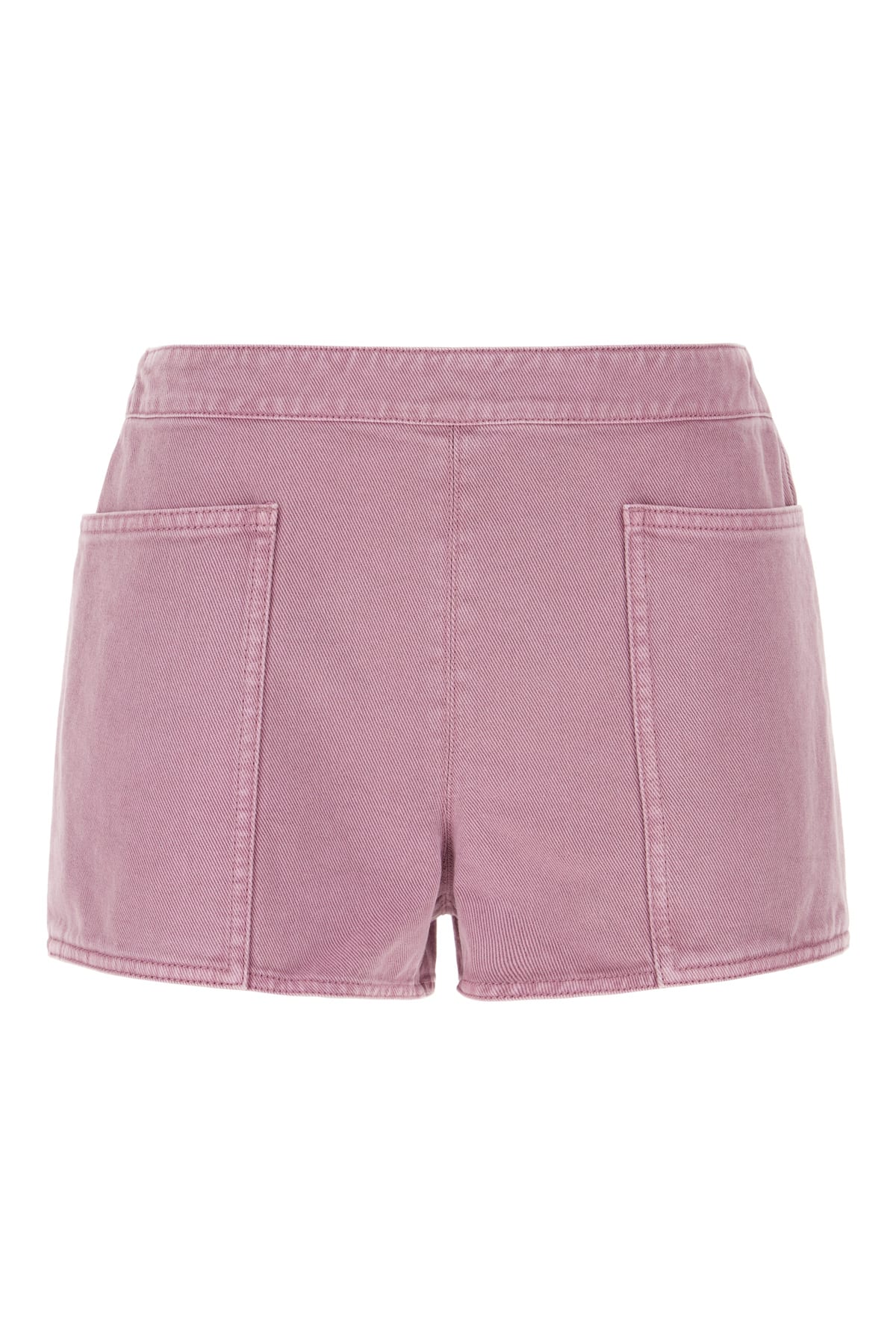 Max Mara Mauve Cotton Shorts In 007