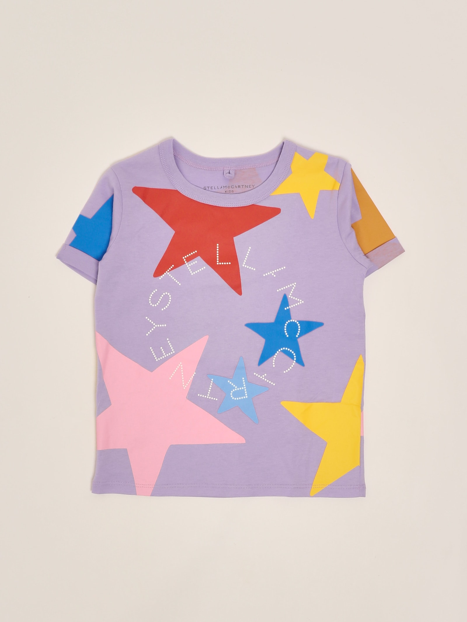 Stella Mccartney T-shirt T-shirt In Purple
