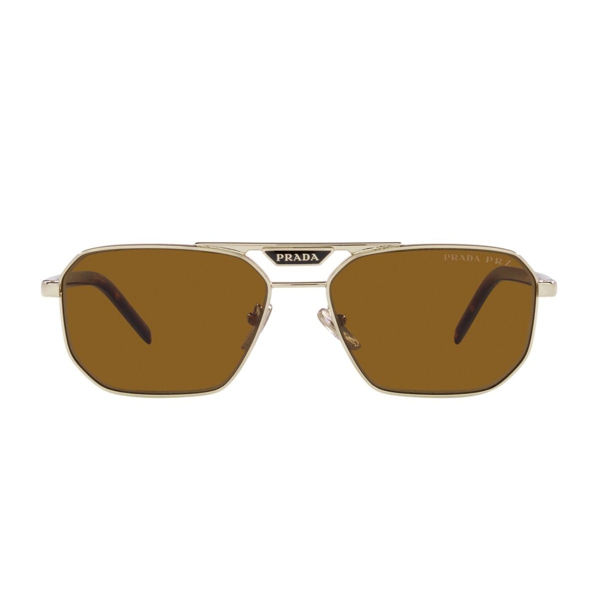 Shop Prada Pr 58ys Zvn5y1 Sunglasses In Oro