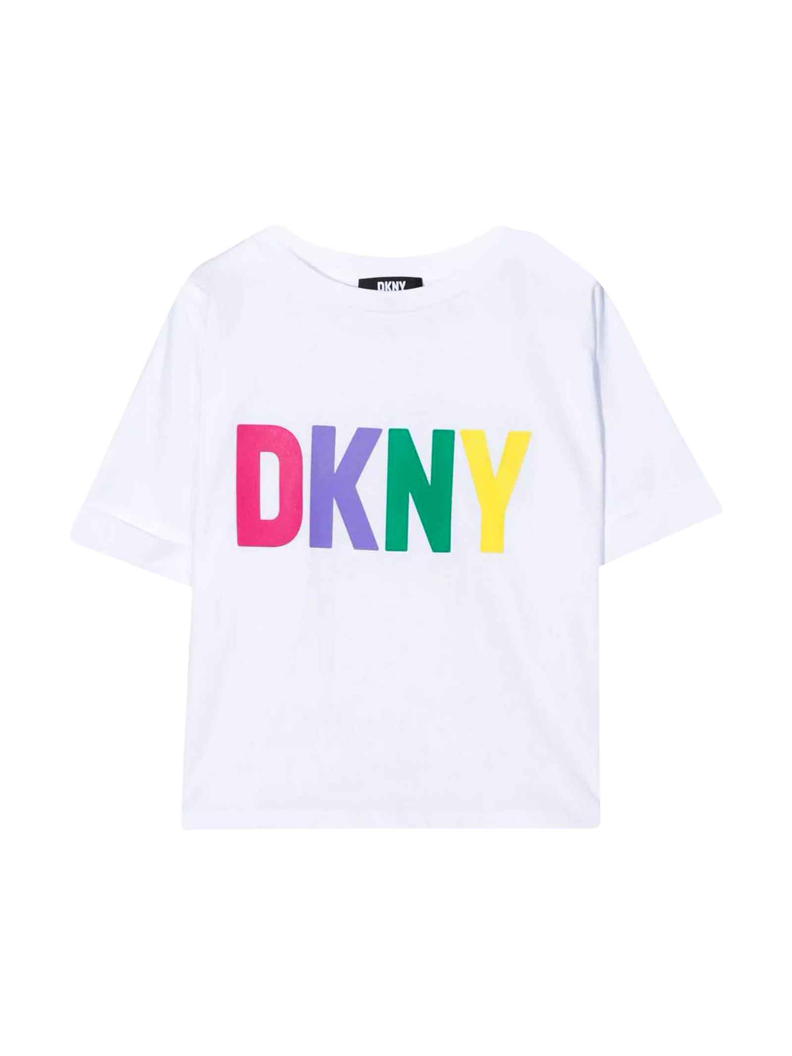 DKNY White T-shirt Unisex.