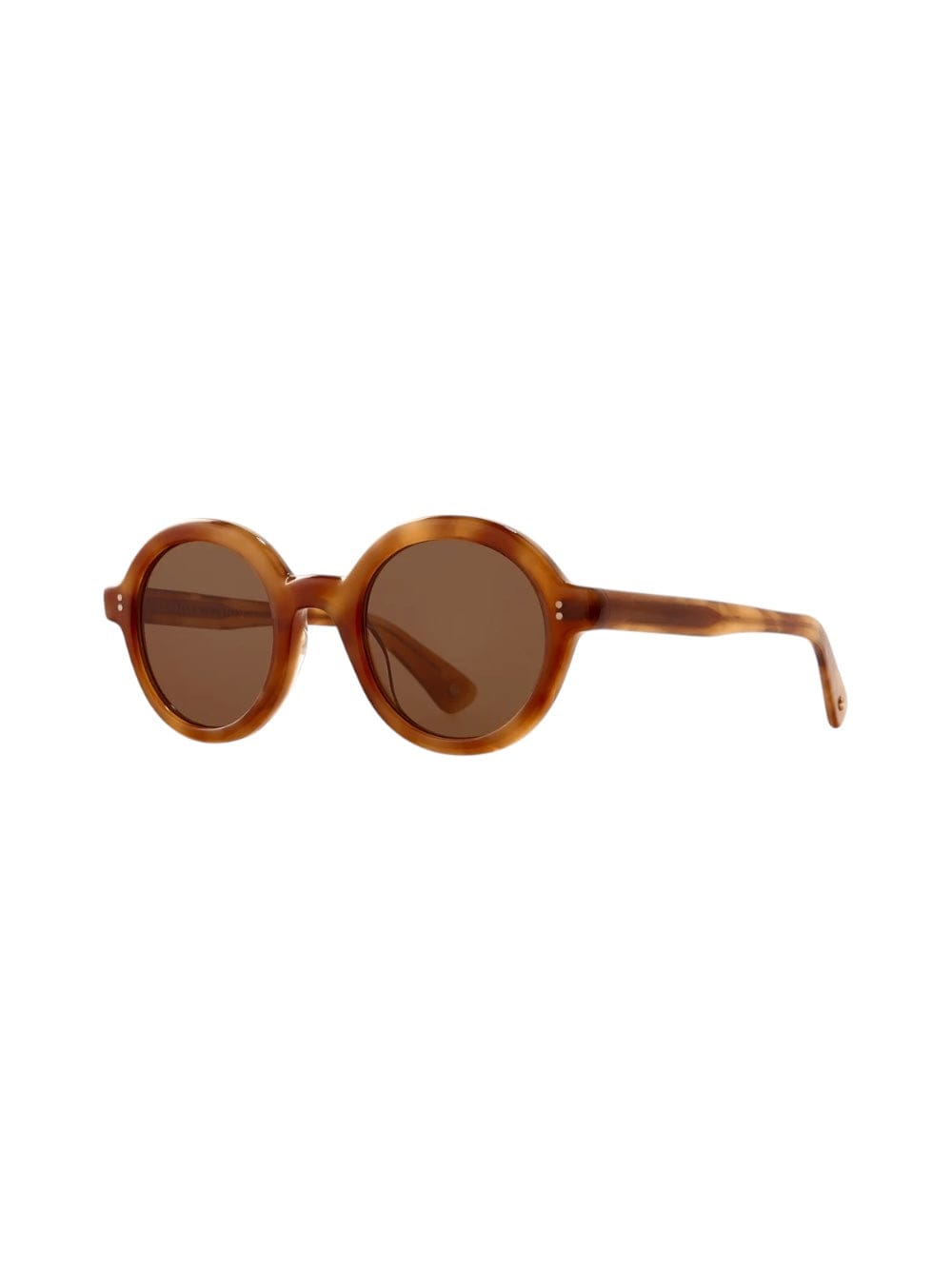 Garrett Leight Julien Sunglasses In Brown