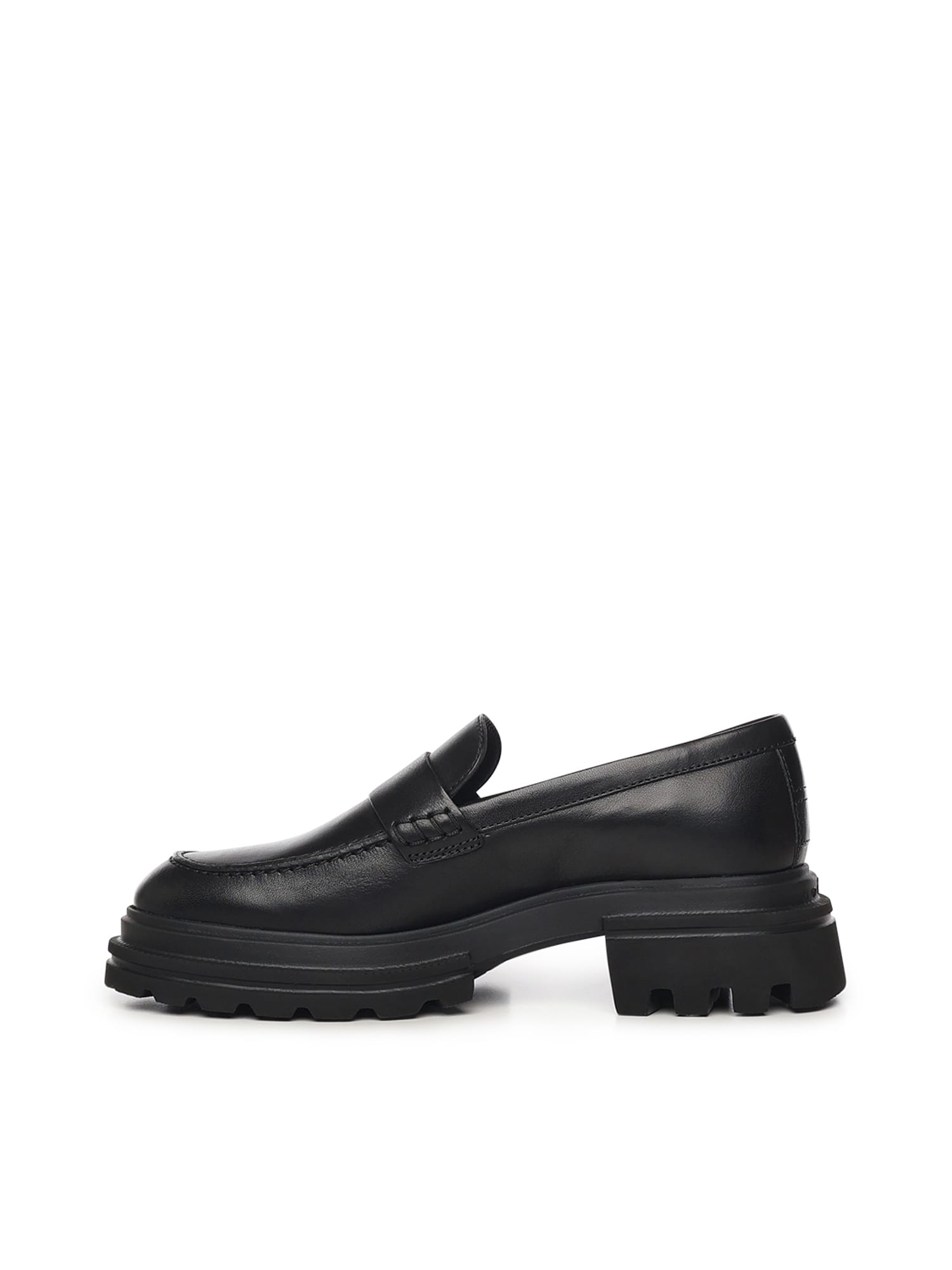 Hogan 10-storey Loafers In Black