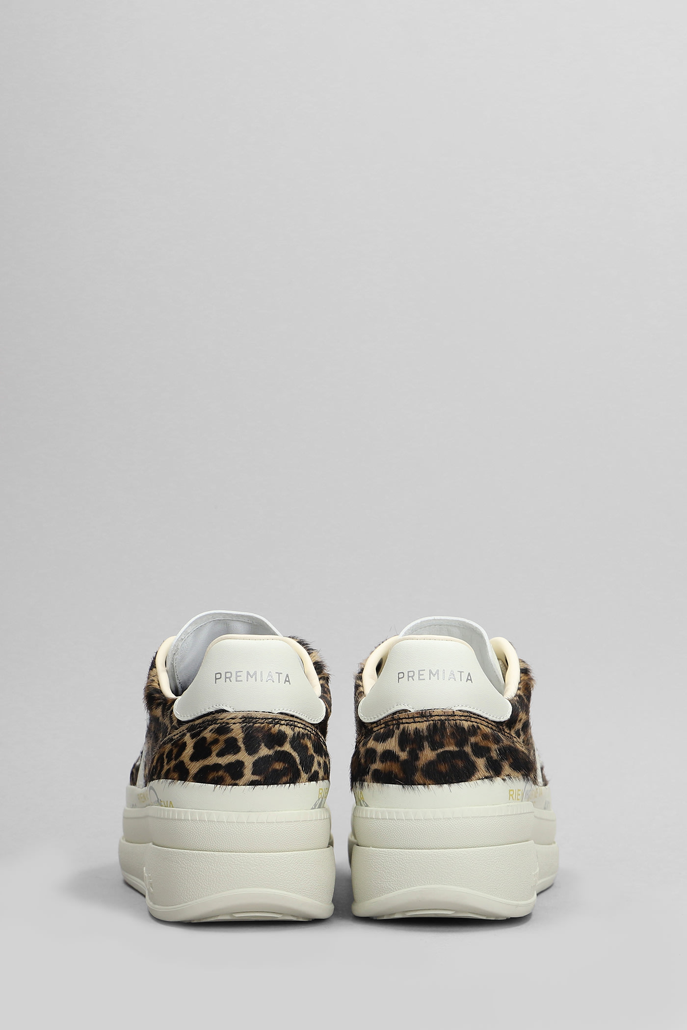 Shop Premiata Micol Sneakers In Animalier Pony Skin