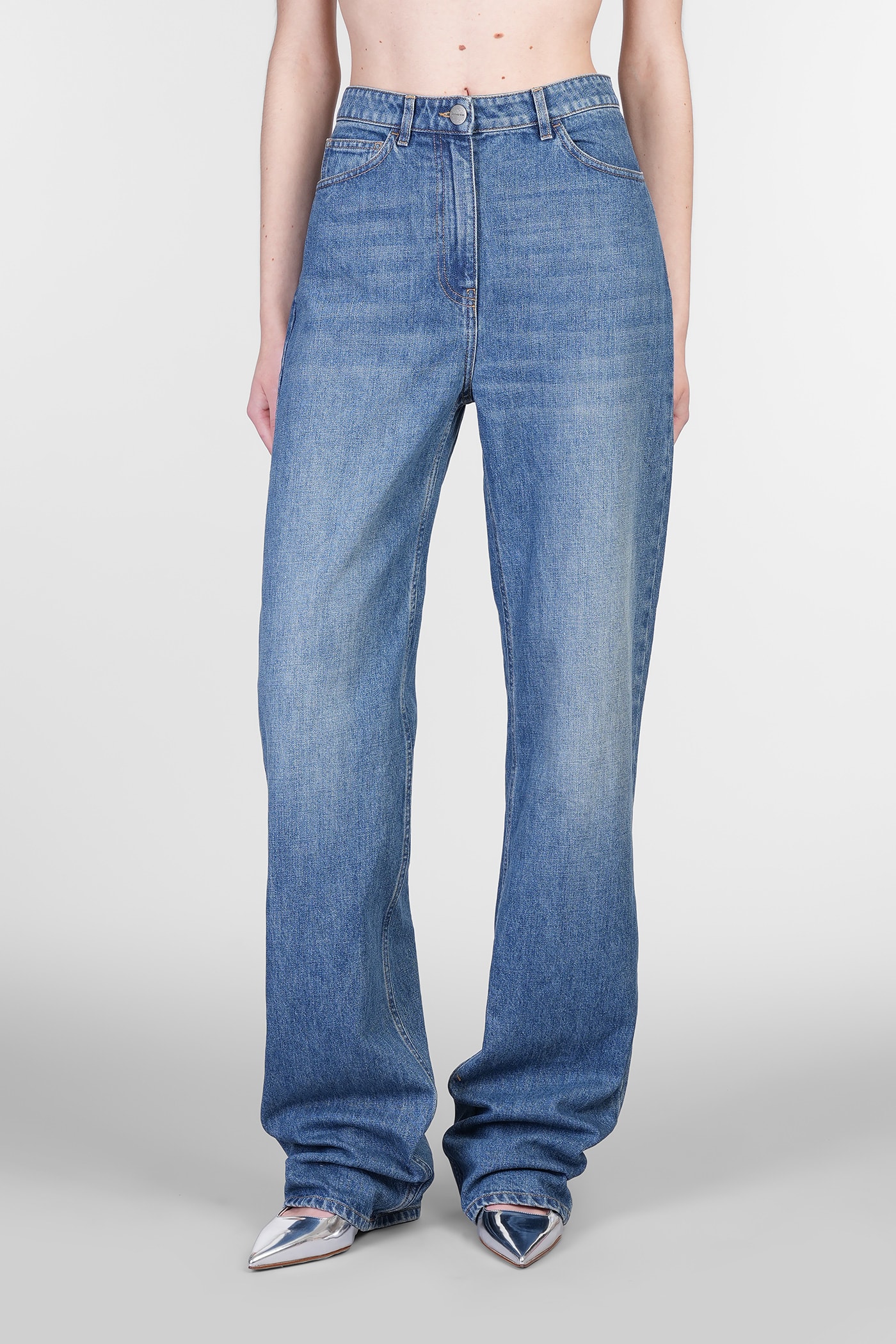 Jeans In Blue Denim