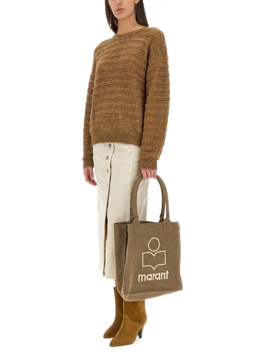 Isabel Marant Étoile Oletta Sweater In Brown