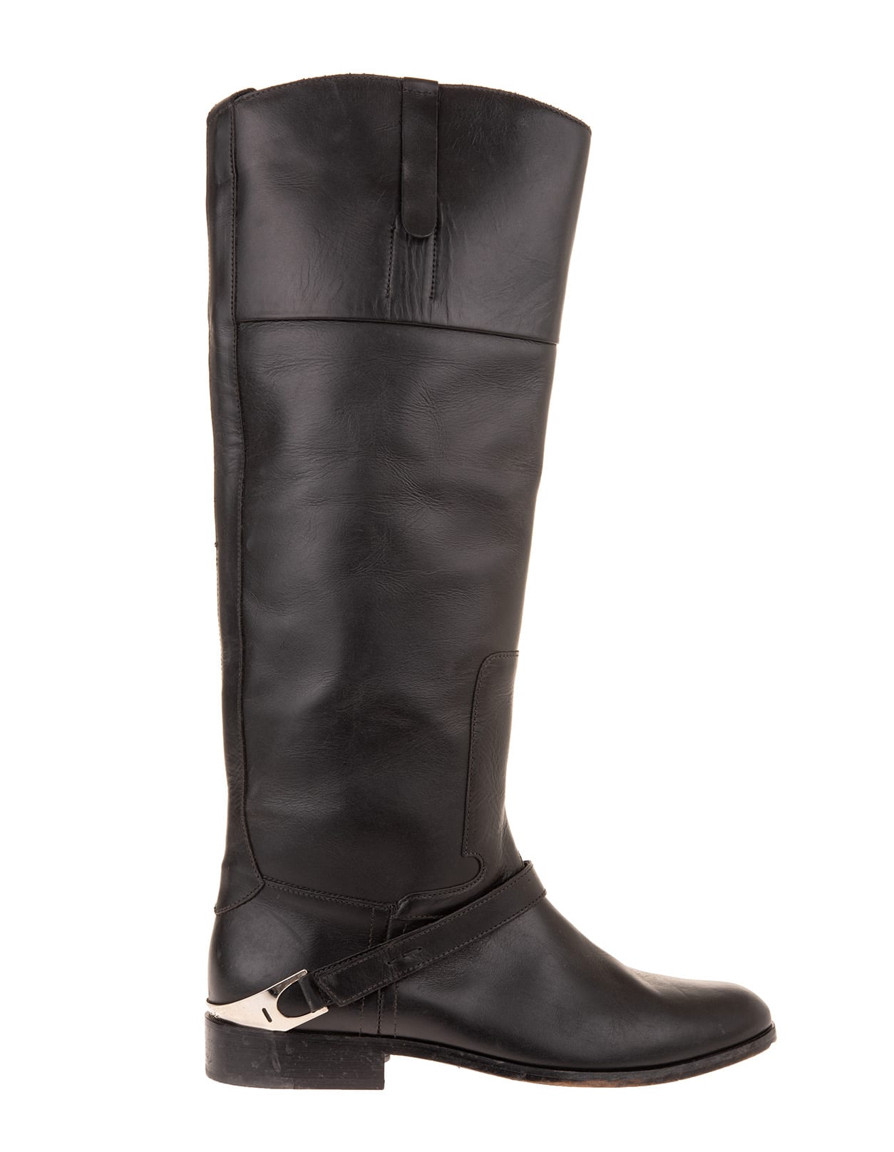Golden Goose Woman Charlie Boot In Black Leather
