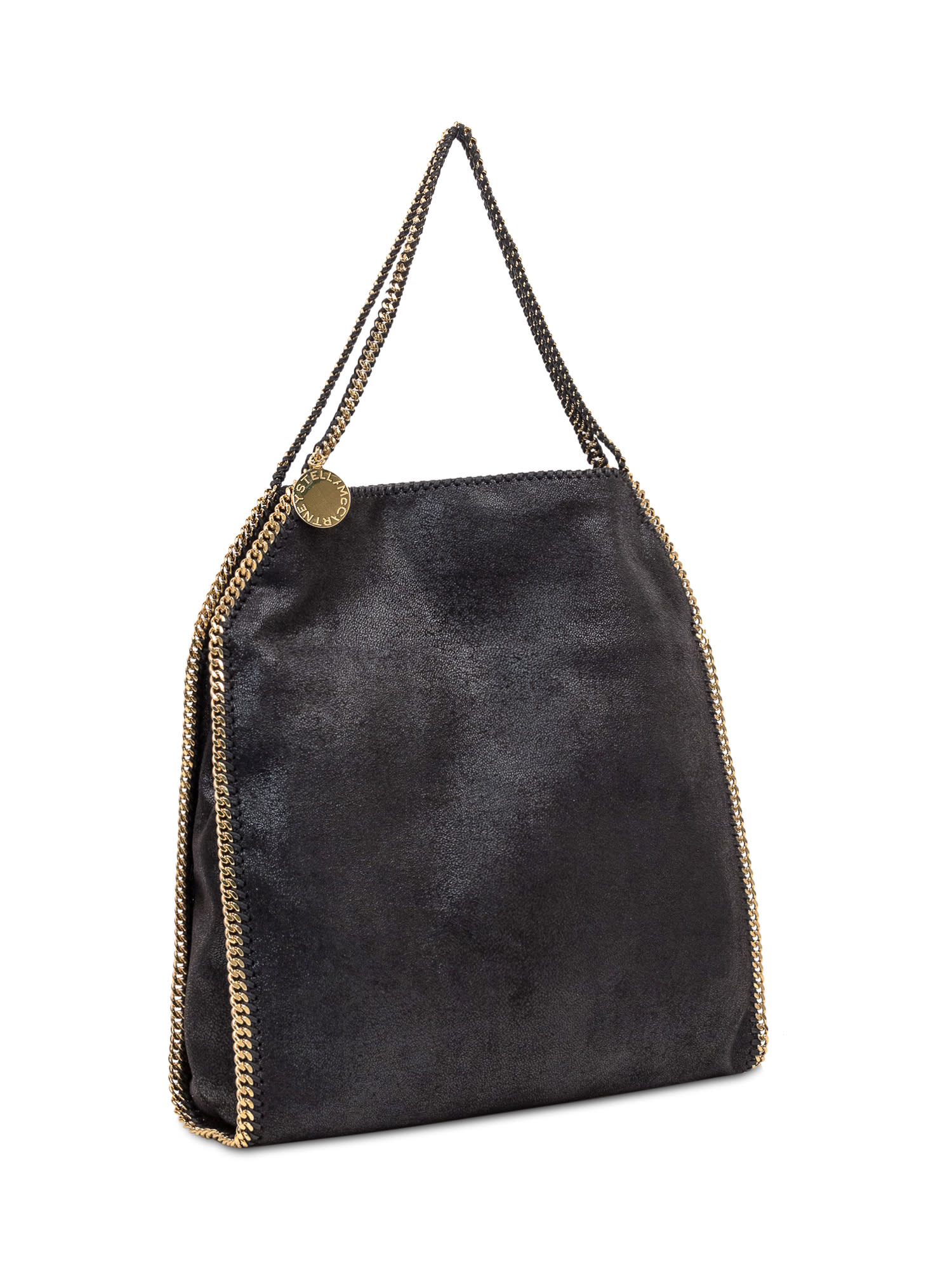 Stella Mccartney Foldable Falabella Tote Bag In Black