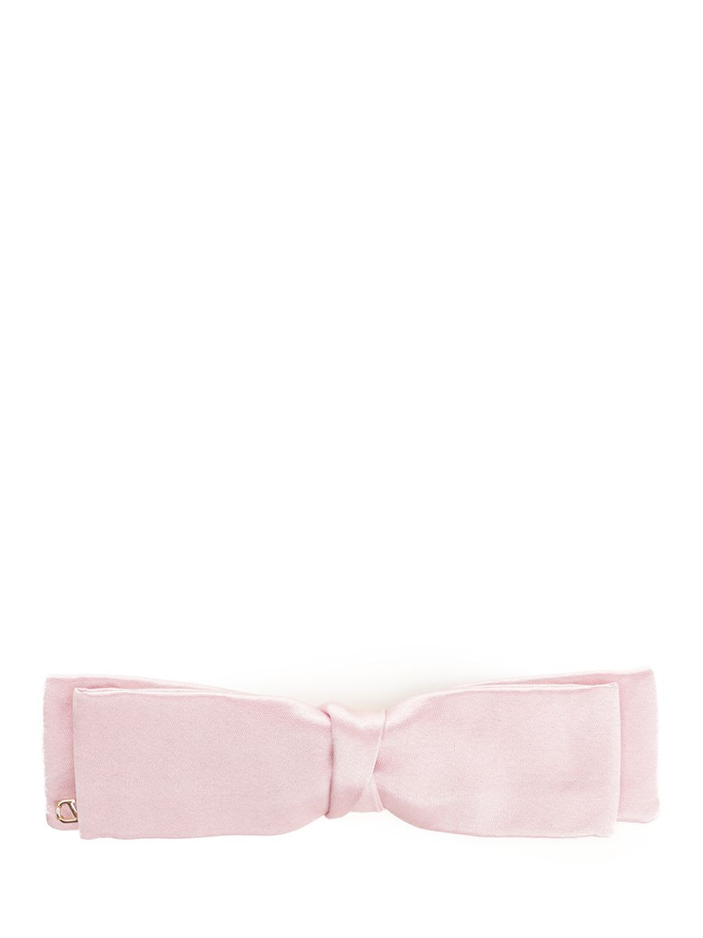 Valentino Bow-shaped Hair Clip In Pink