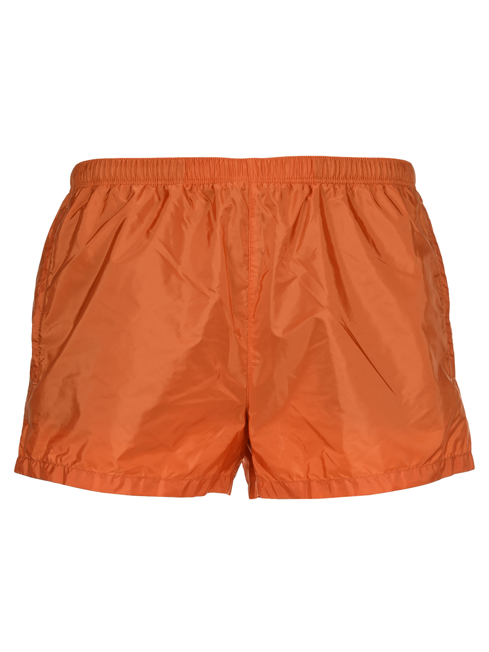 prada nylon swim shorts