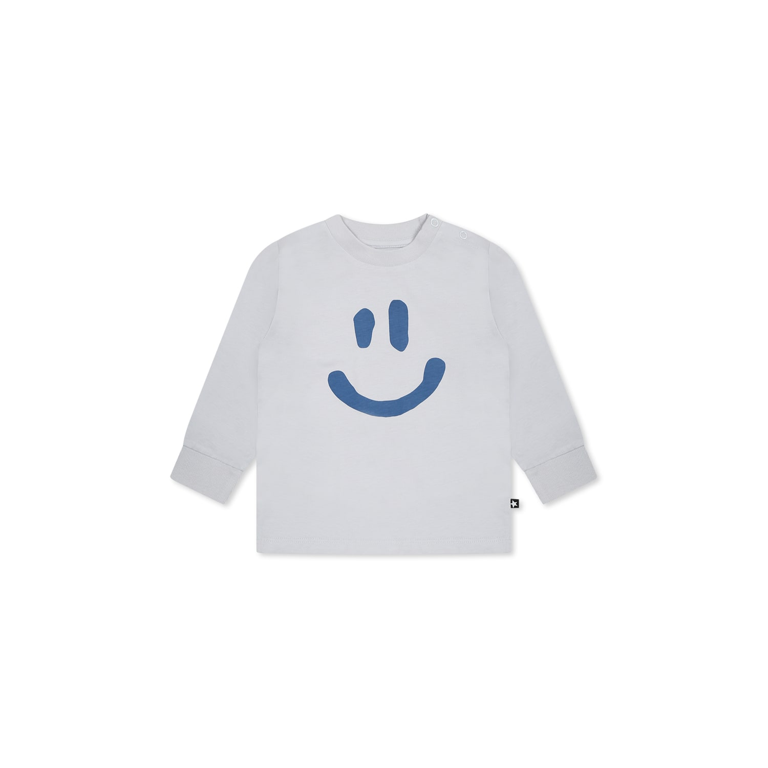 Molo Logo-print T-shirt In Light Blue