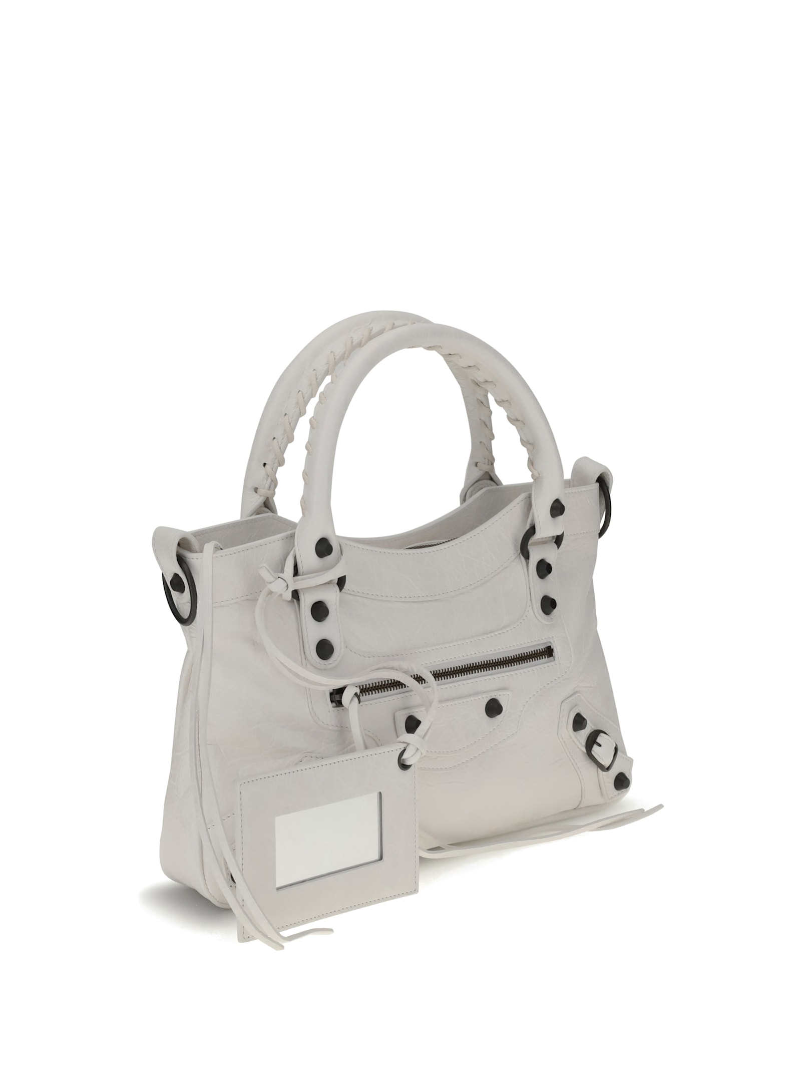 Balenciaga Le City Mini Leather Top-handle Bag