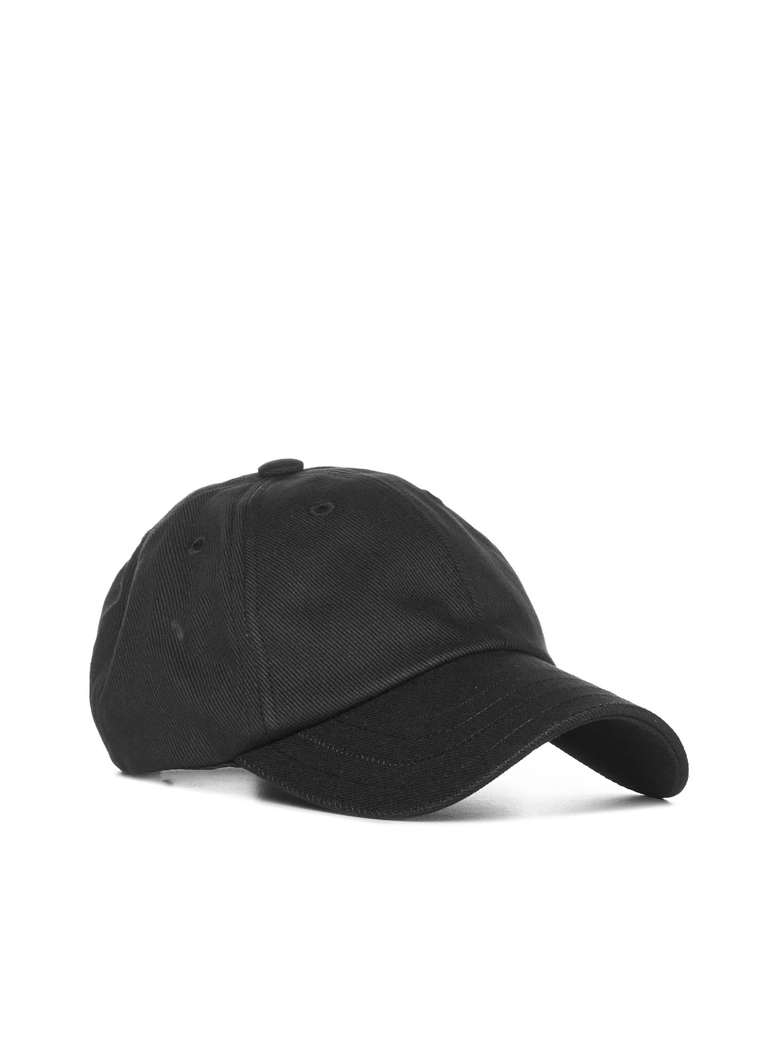 Jacquemus Signature Baseball Cap In Black