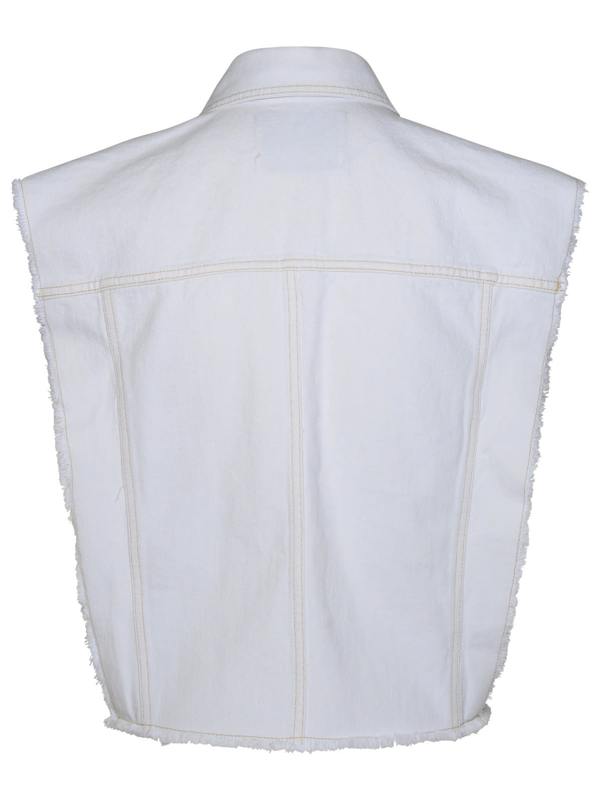 Shop Isabel Marant Tyra Vest In White