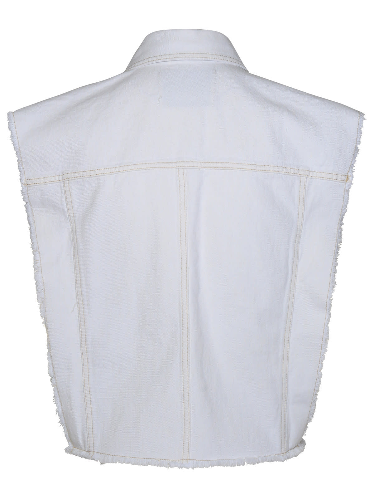 Shop Marant Etoile Tyra White Organic Cotton Vest