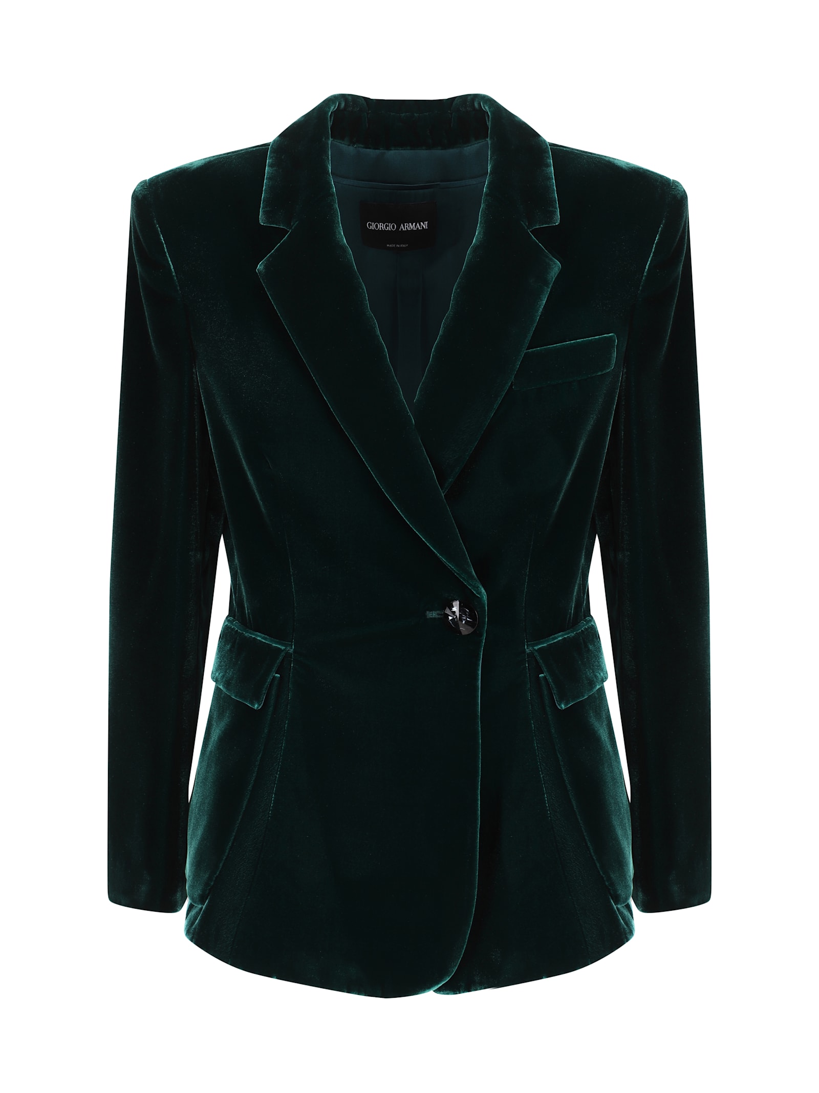 Shop Giorgio Armani Blazer Jacket In U7331