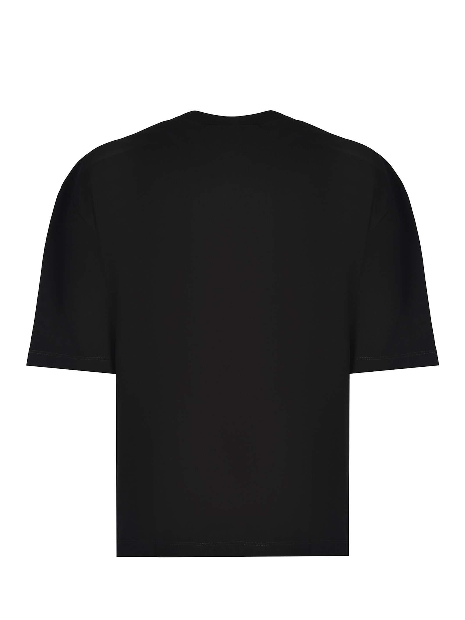 Shop Dsquared2 T-shirt  Small Icon Made Of Cotton Jersey In Black