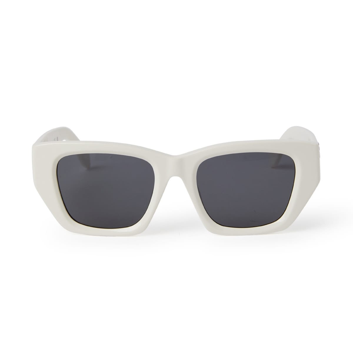 Palm Angels Hinkley White Sunglasses In Bianco
