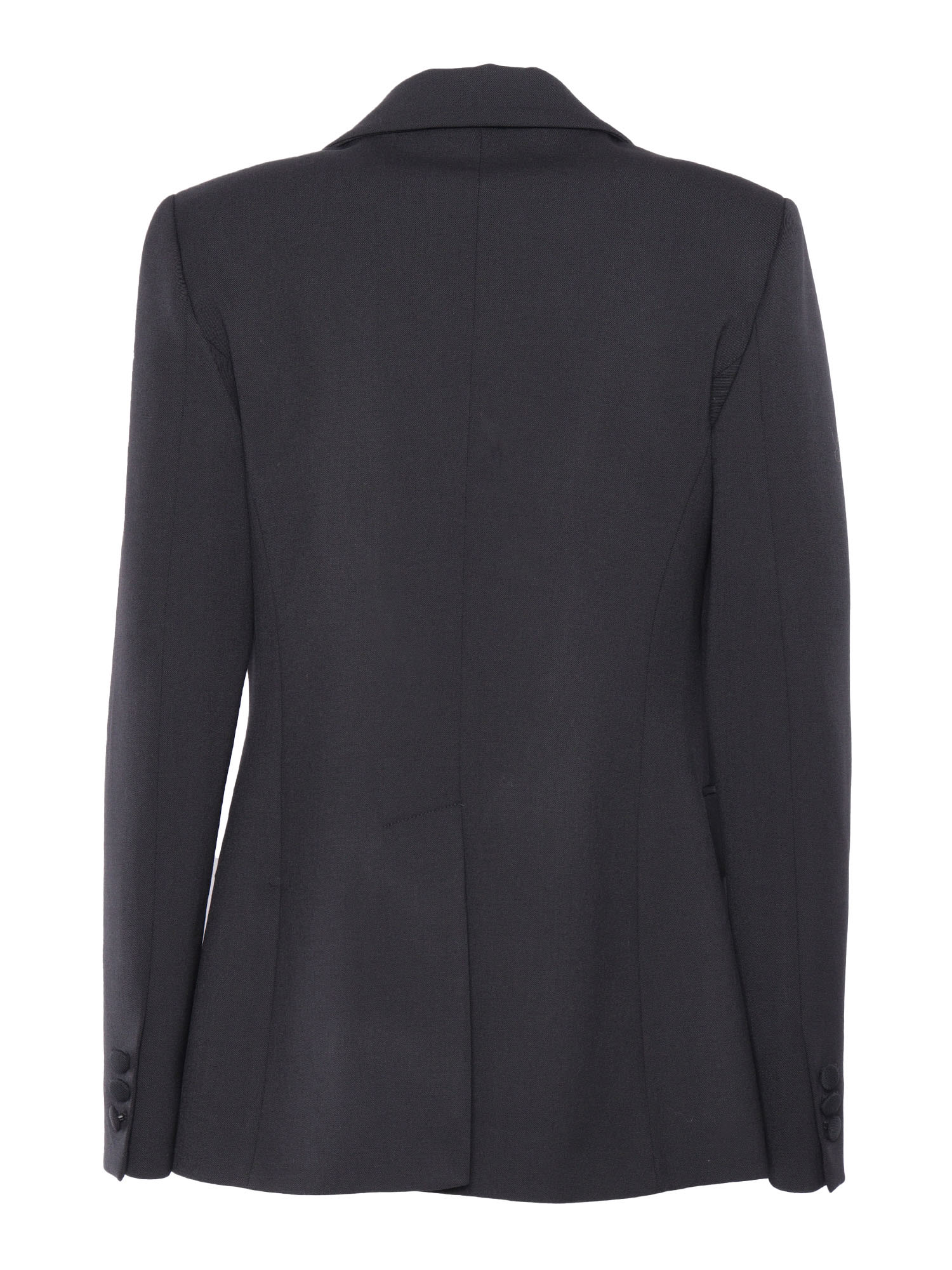 P.a.r.o.s.h Single-breasted Jacket In Black
