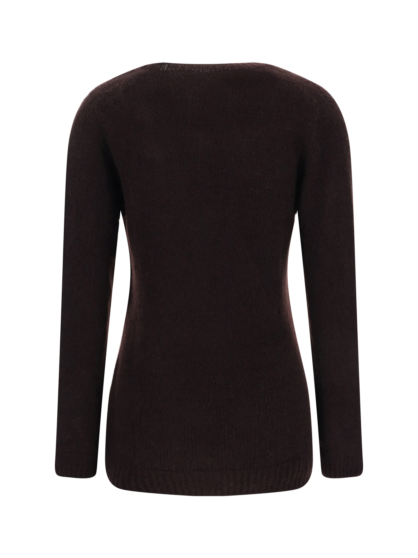 Shop Tom Ford Sweater In Darkest Brown