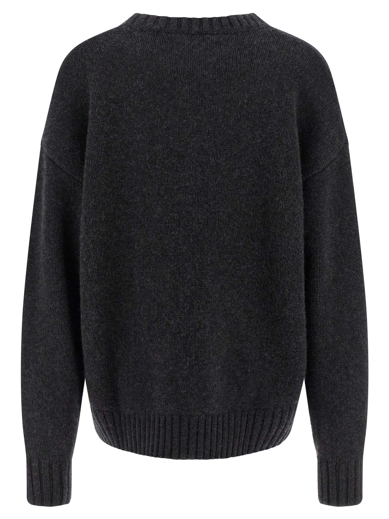 Extreme Cashmere N383 Lovely Sweater In Gray