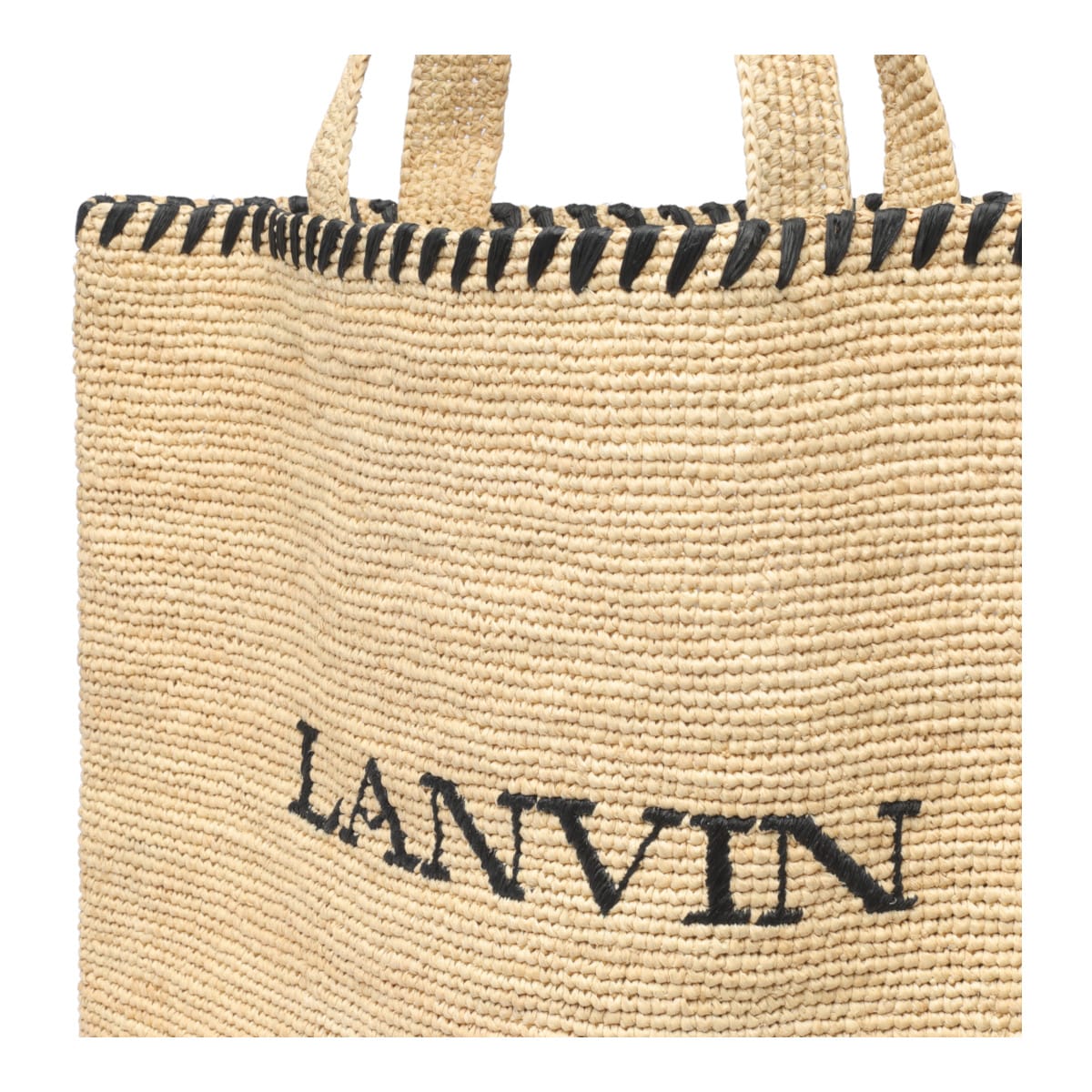 Shop Lanvin Tote Bag In Beige