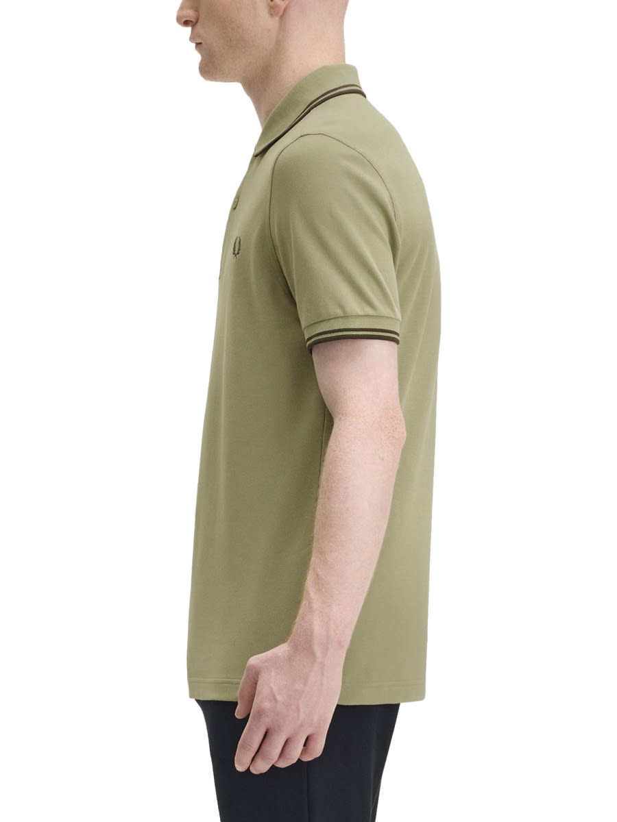 Fred Perry M3600" Polo Shirt In Green