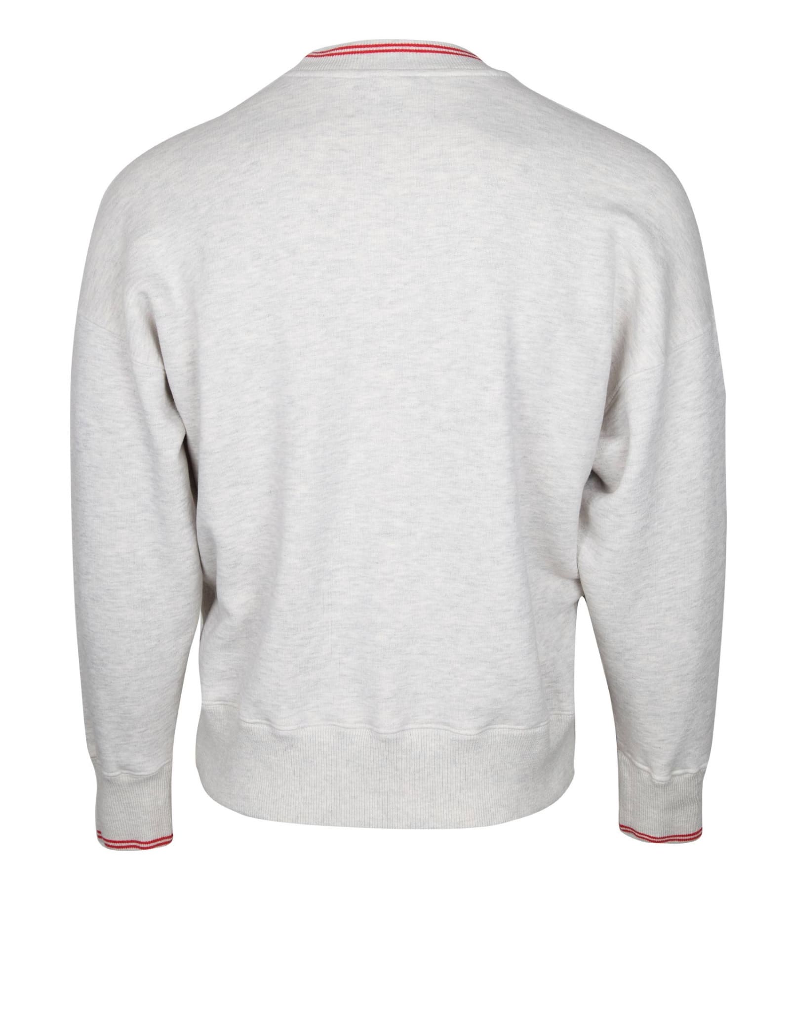Shop Autry Cotton Sweatshirt With Logo In Melange