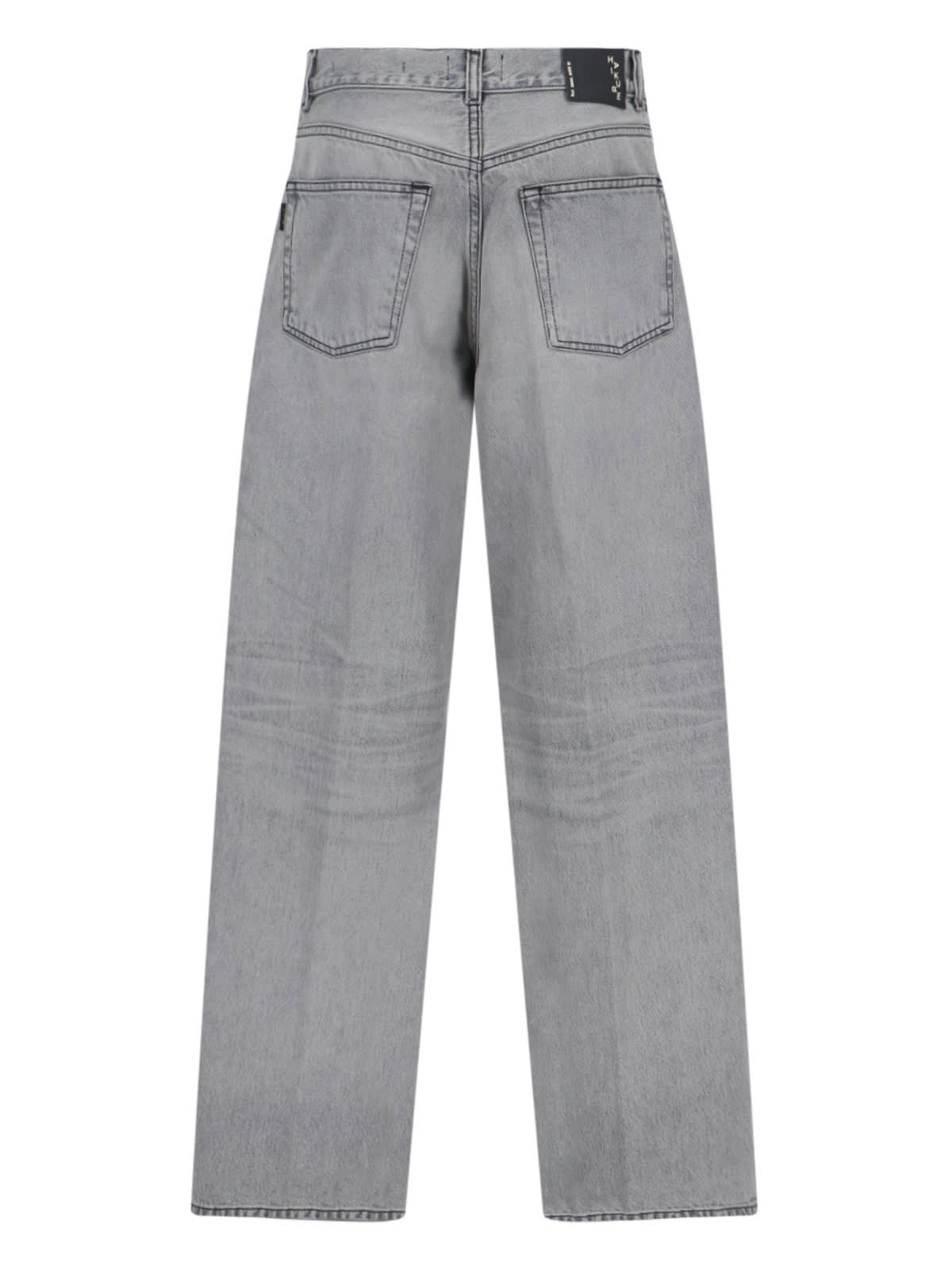 Shop Haikure Wide Leg Jeans In Gray