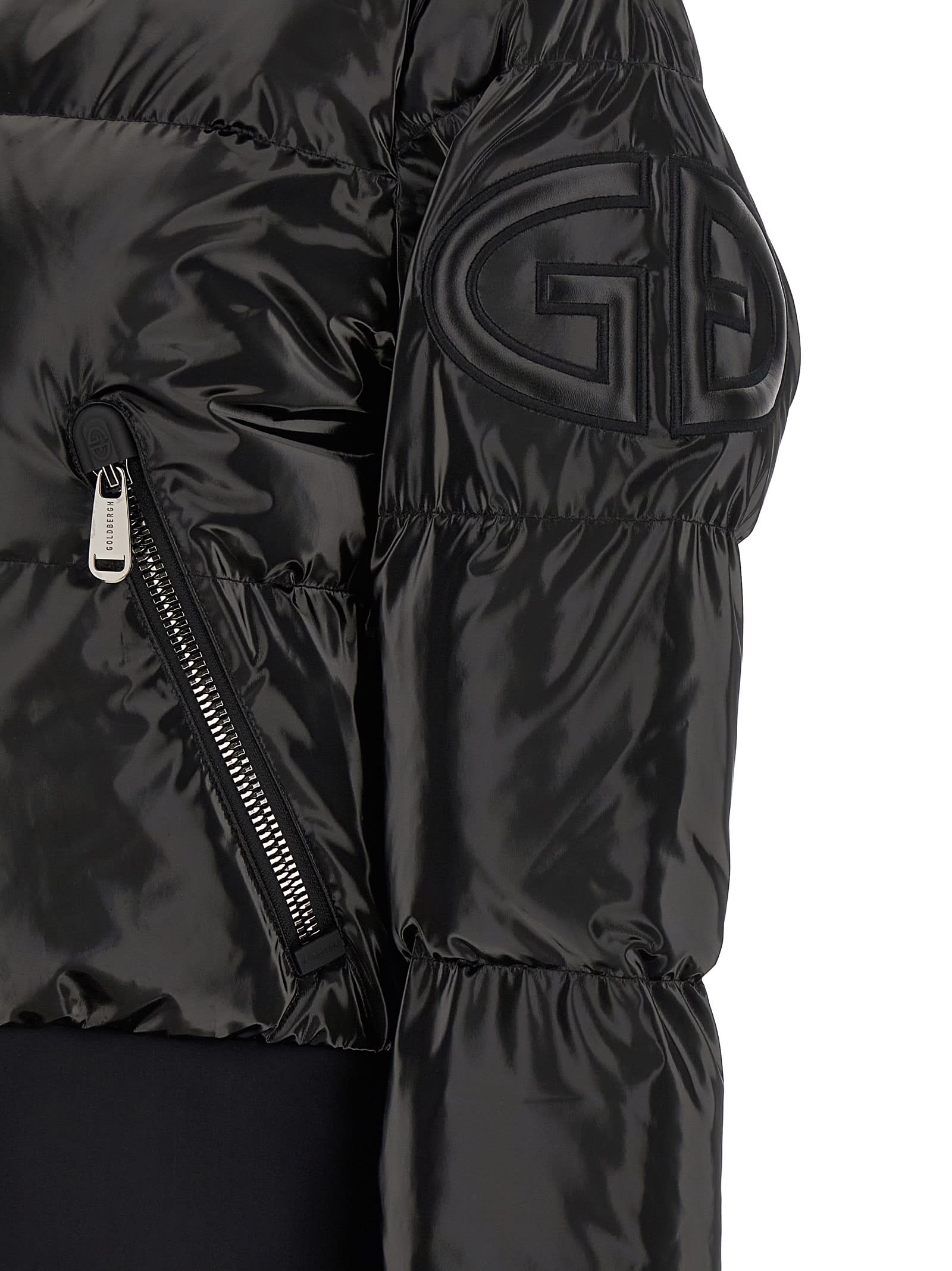 Goldbergh Bombardino Down Jacket In Black