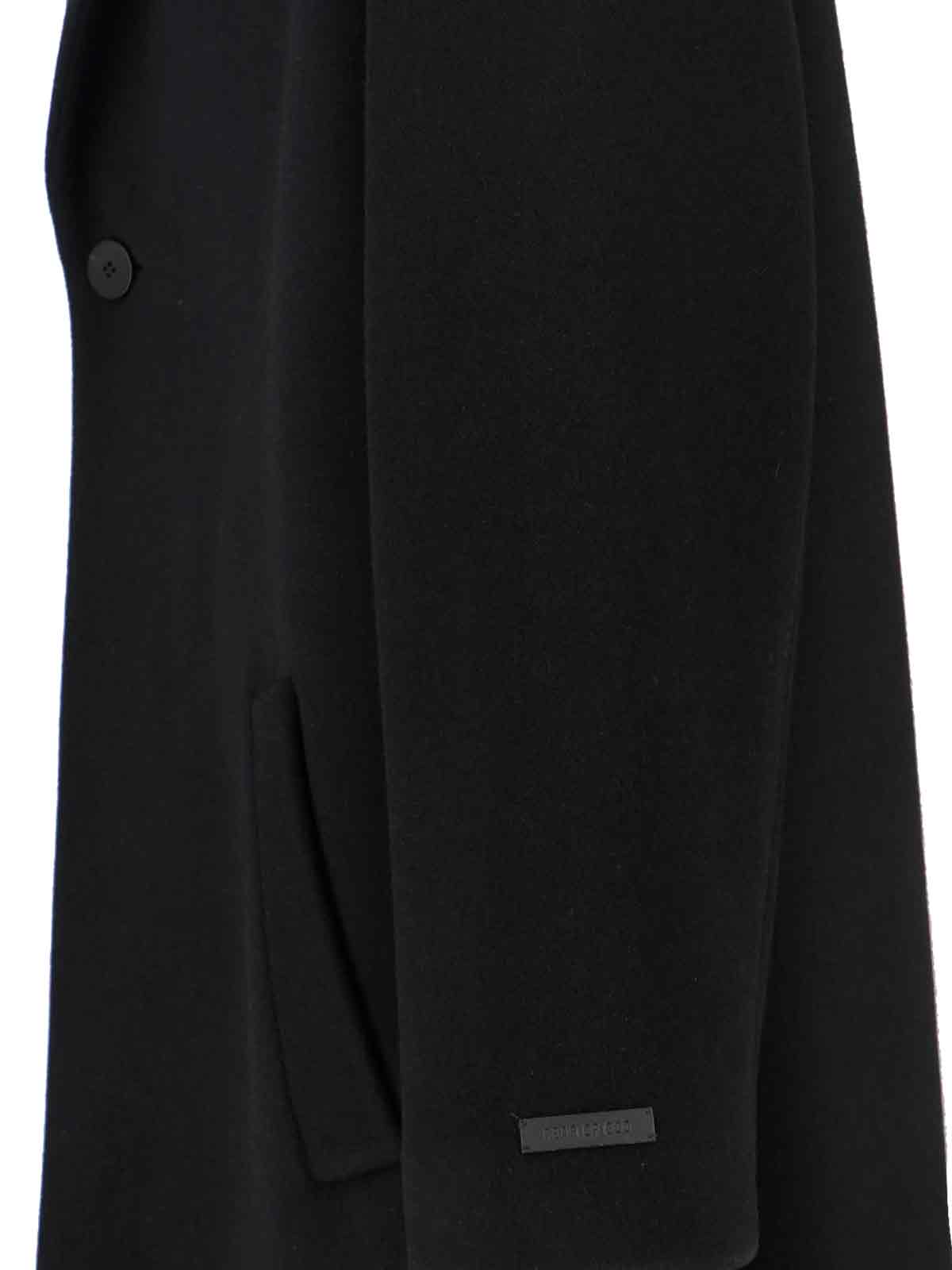 Fear Of God Virgin Wool Coat In Black