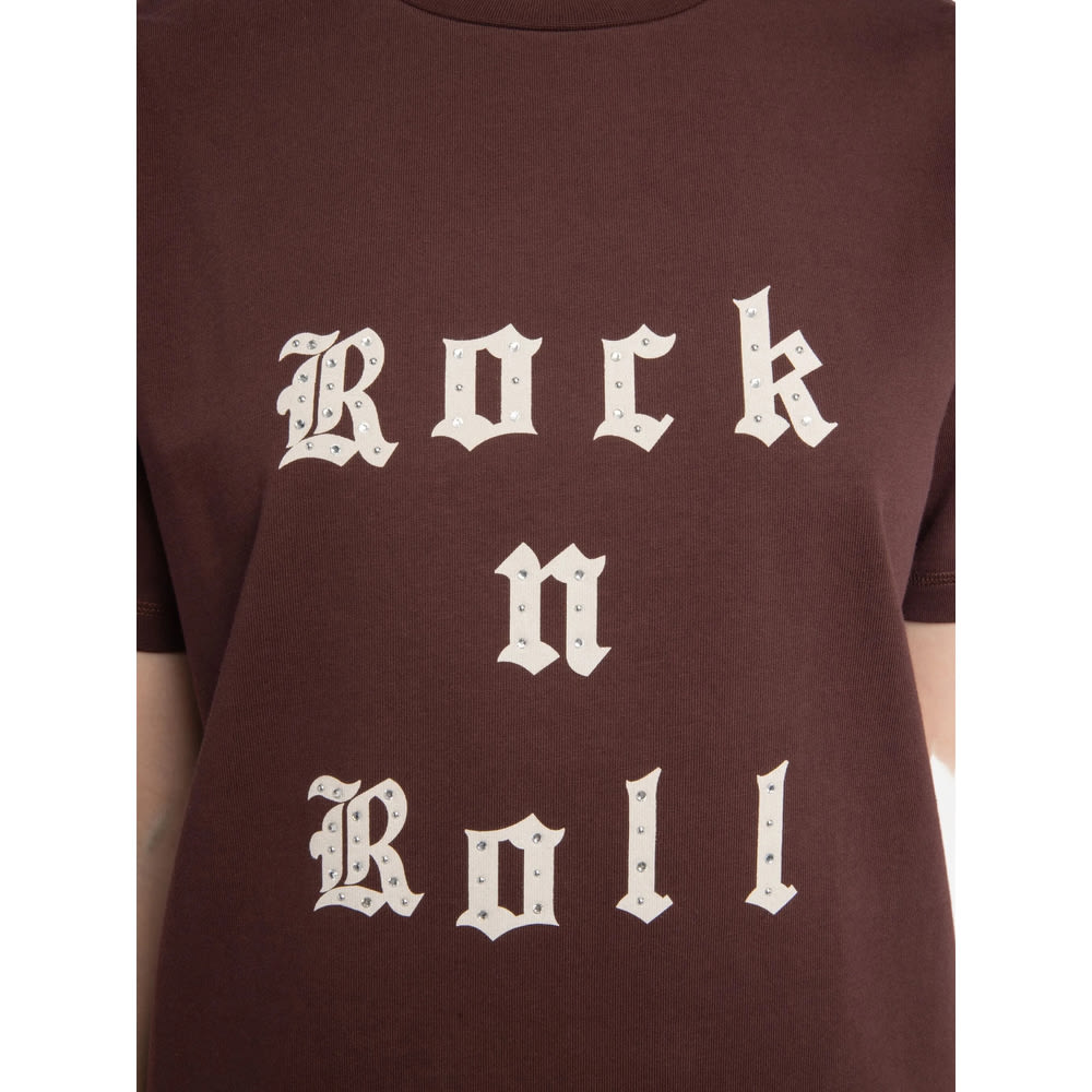 Zadig & Voltaire T Shirts Red In Brown