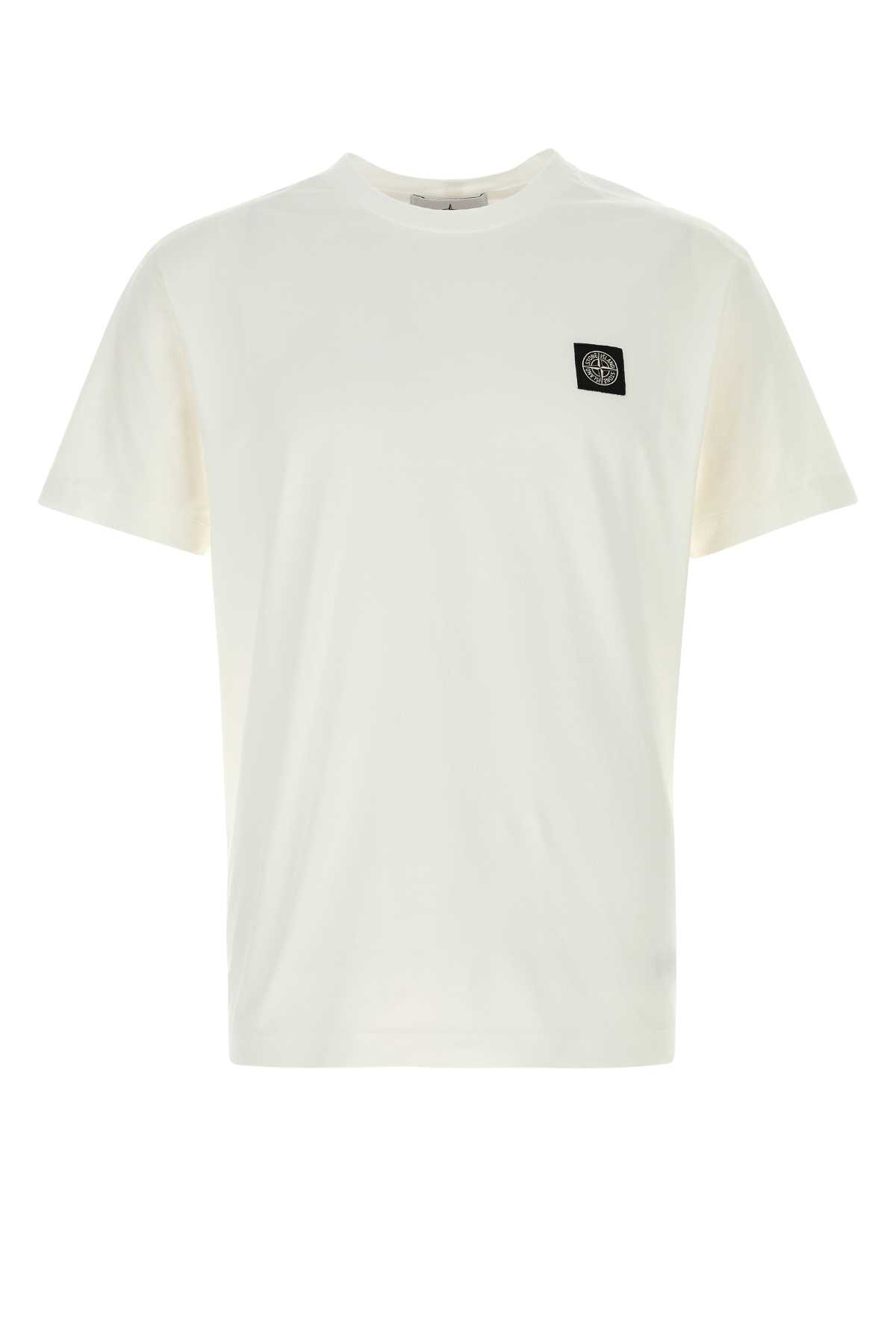 White Cotton T-shirt