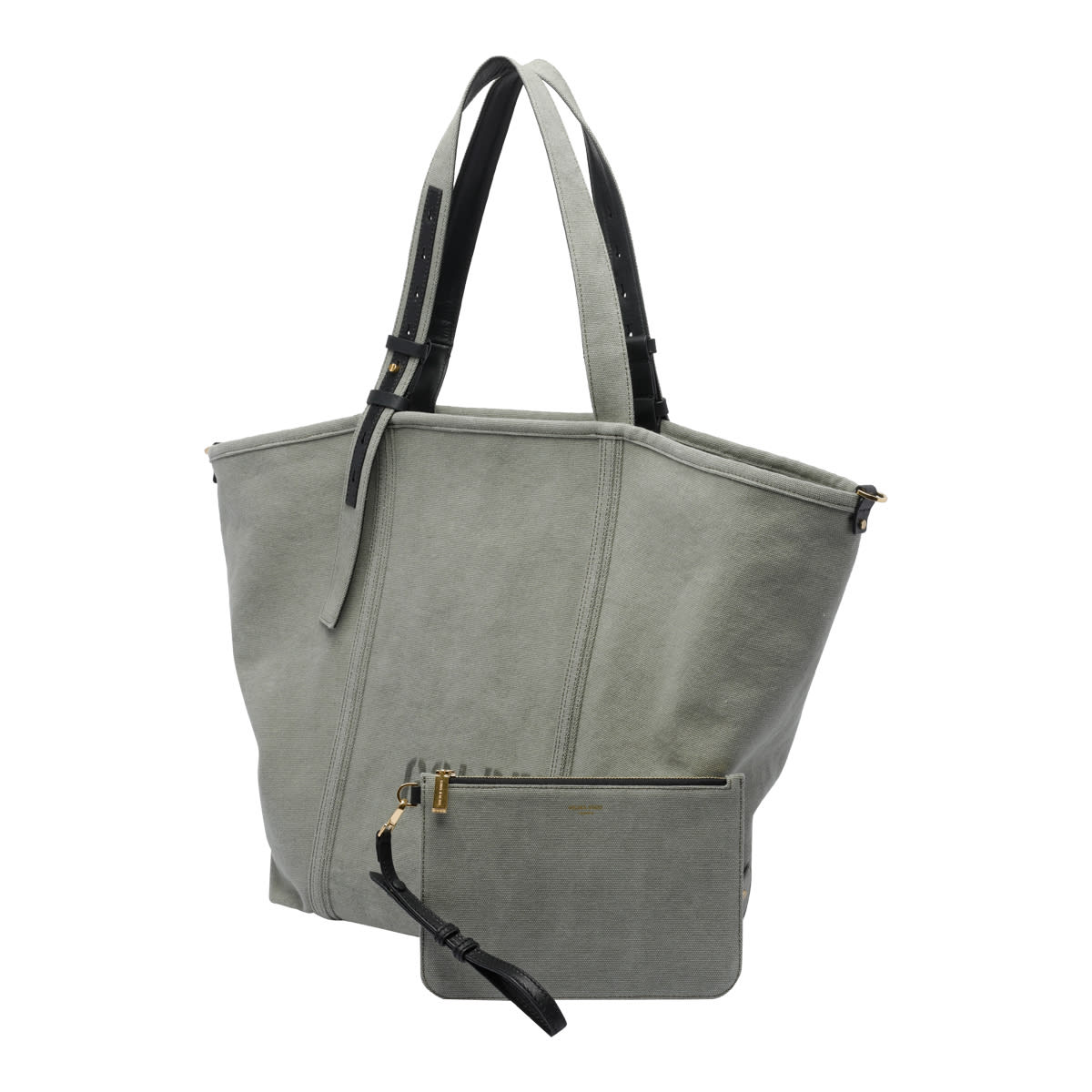 Golden Goose Tote Bag Everyday Versatile Straps In Green