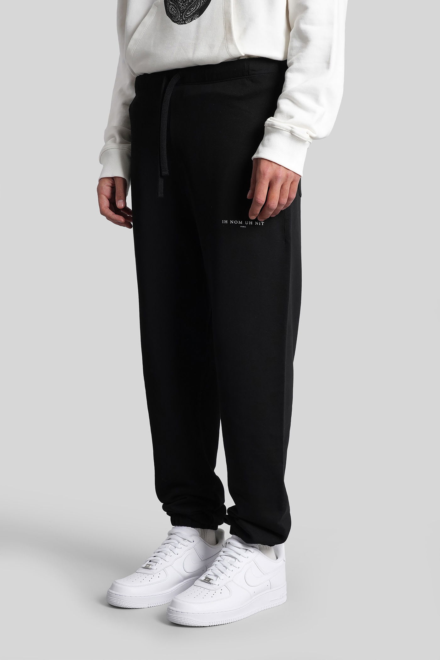 Ih Nom Uh Nit Pants In Black Cotton In Black