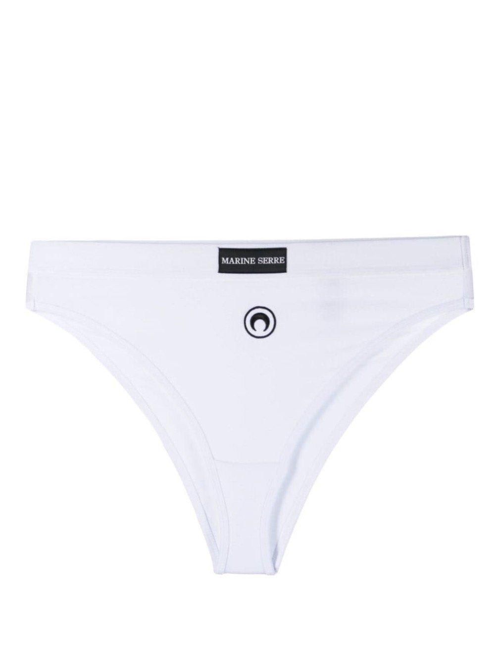 Crescent Moon-embroidered Jersey Briefs